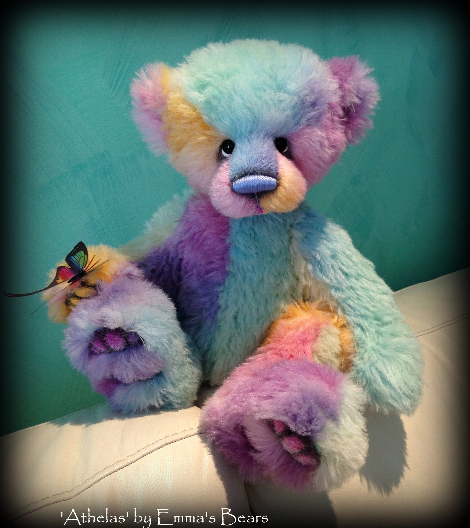 Long Alpaca - Hand Dyed Cottage Garden - Fat 1/8m - OCT005