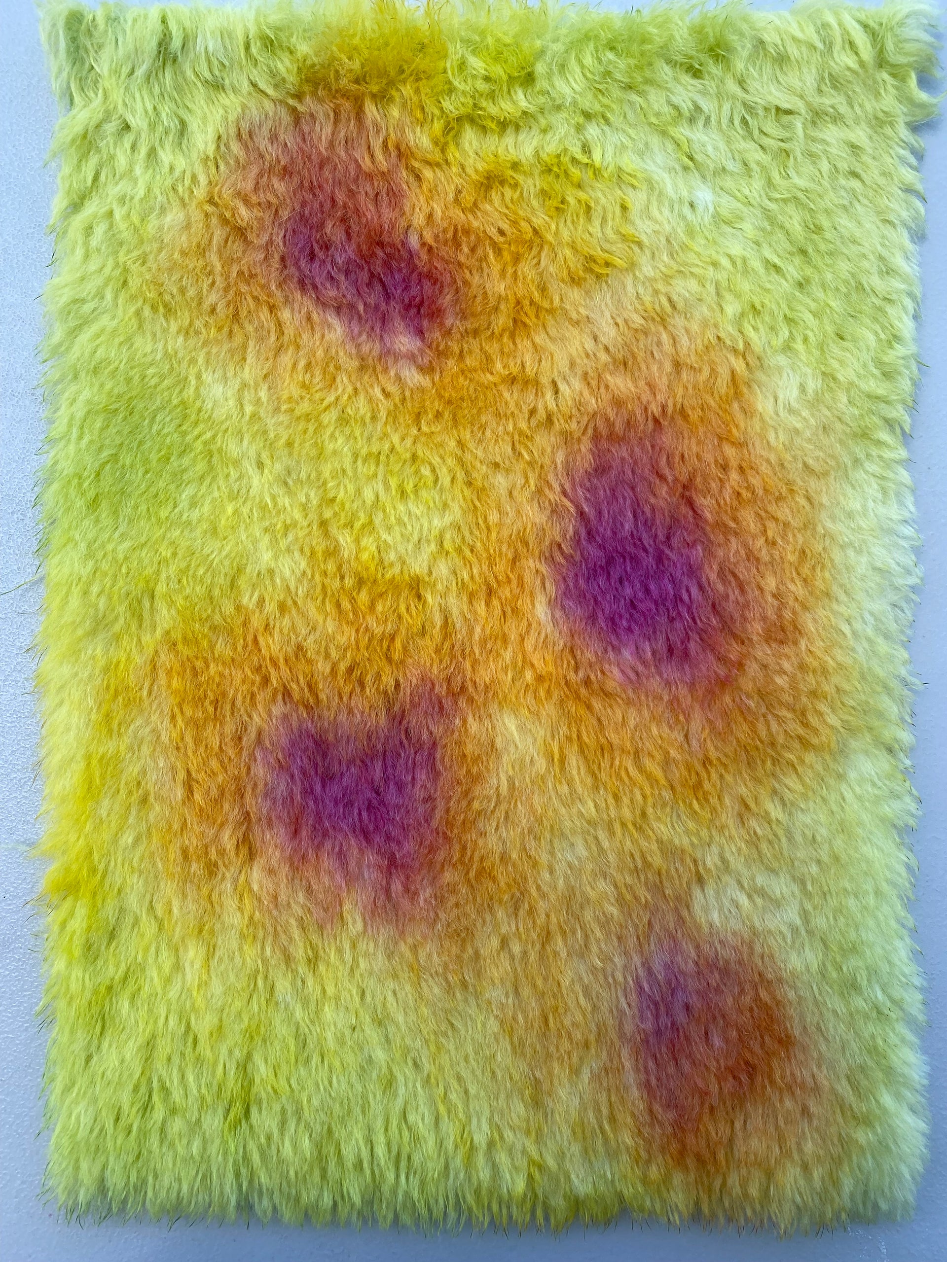 Long Alpaca - Hand Dyed Sunspot - Fat 1/8m - OCT003