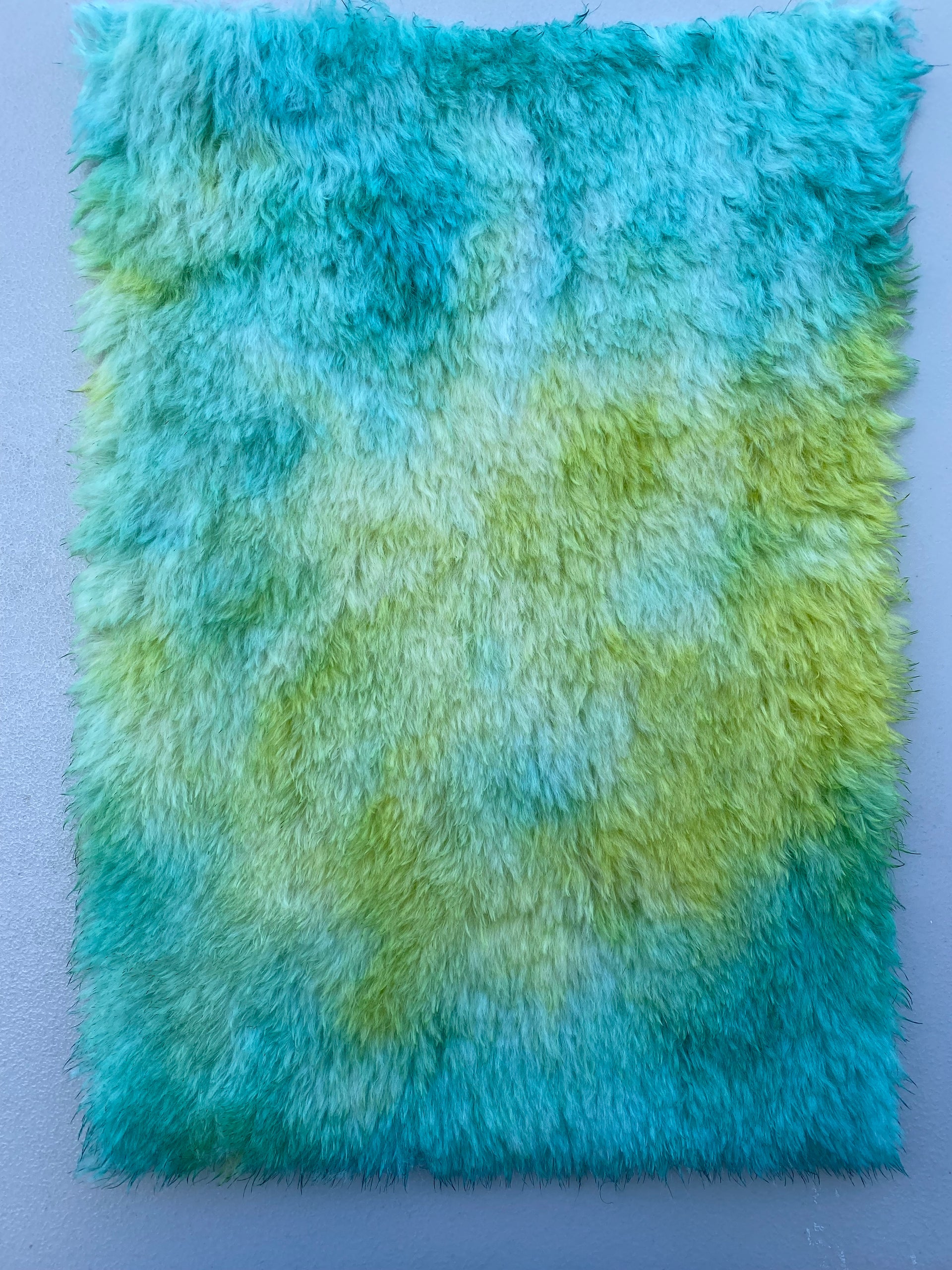 Long Alpaca - Hand Dyed Greenthumb - Fat 1/8m - OCT004