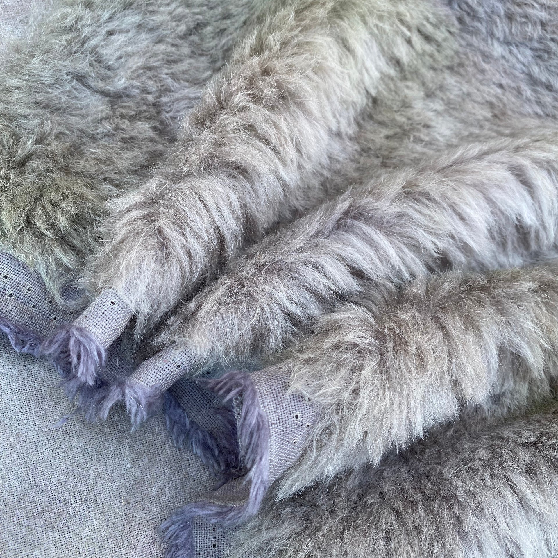 Long Alpaca - Hand Dyed Moussaka Batik - Fat 1/4m - OCT025