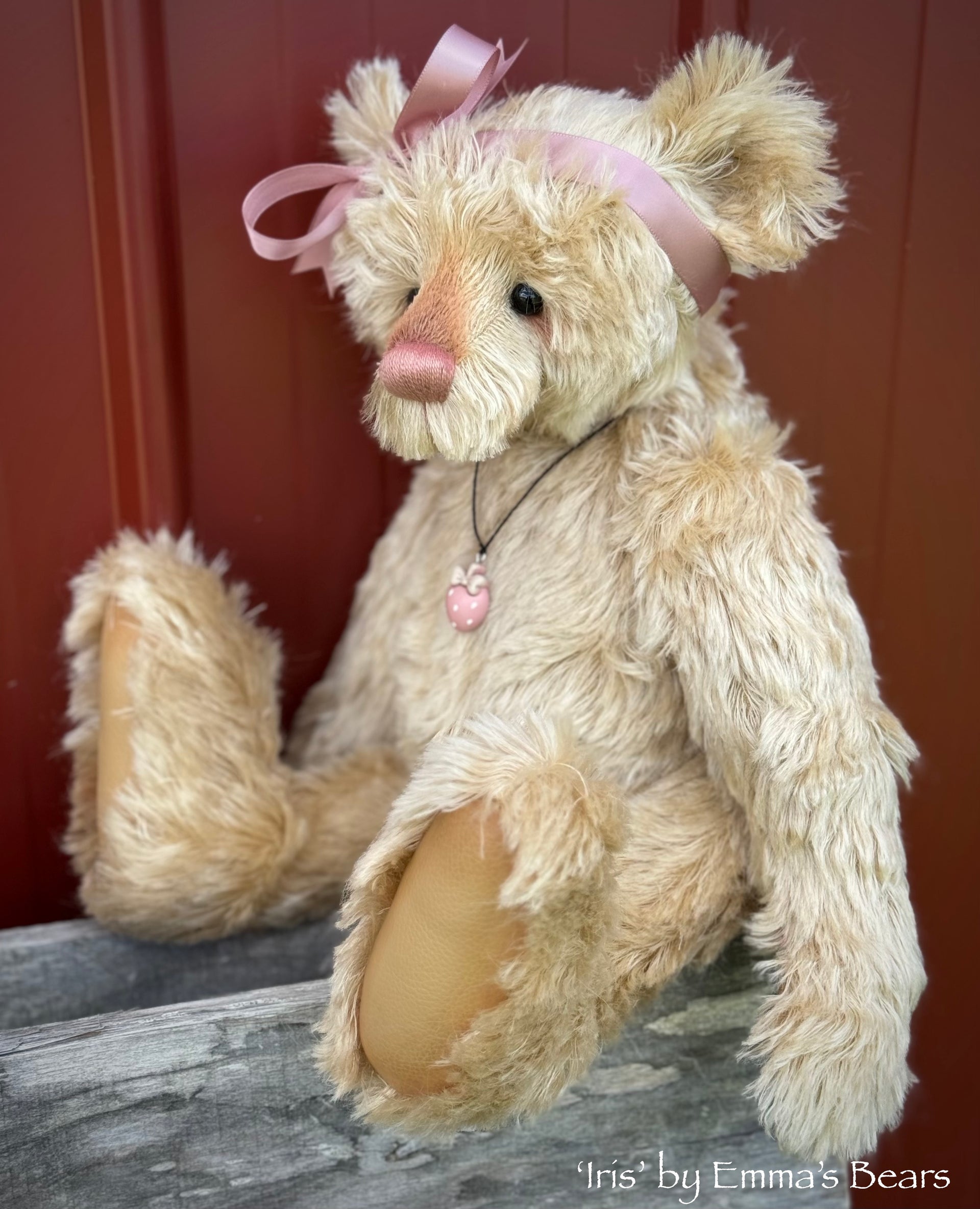 Iris - 17" mohair artist bear by Emma's Bears - OOAK