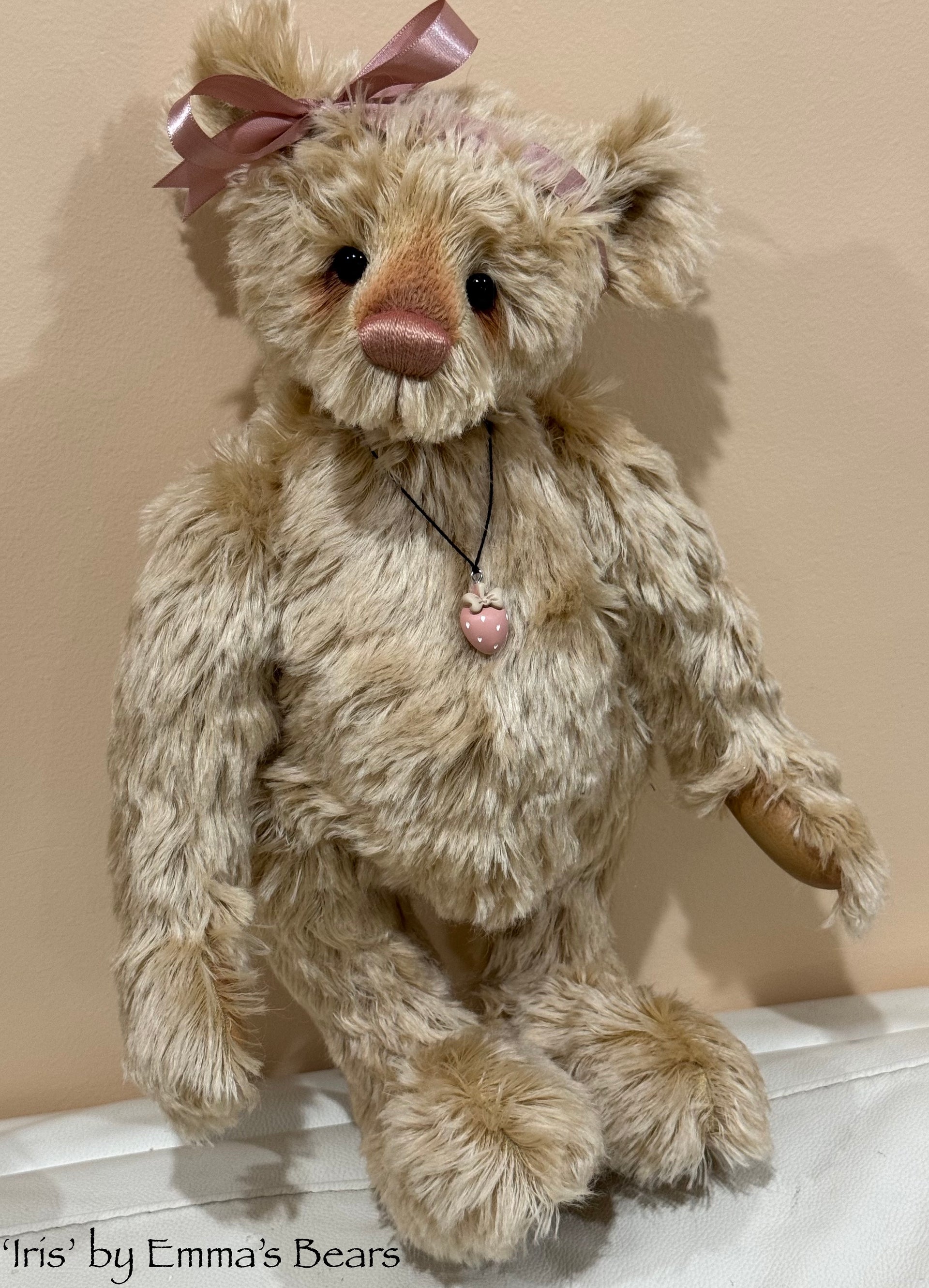 Iris - 17" mohair artist bear by Emma's Bears - OOAK