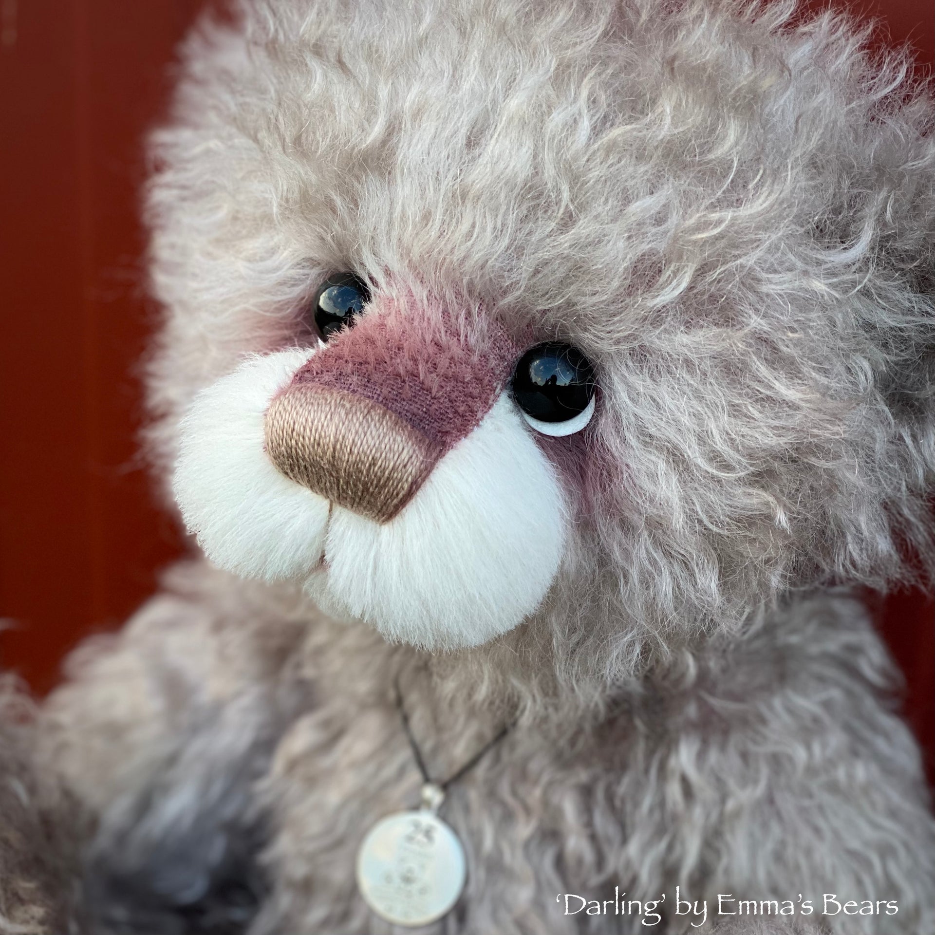 Darling - 16" SPECIAL 25th Anniversary Collection Hand-dyed mohair Artist Bear by Emmas Bears - OOAK