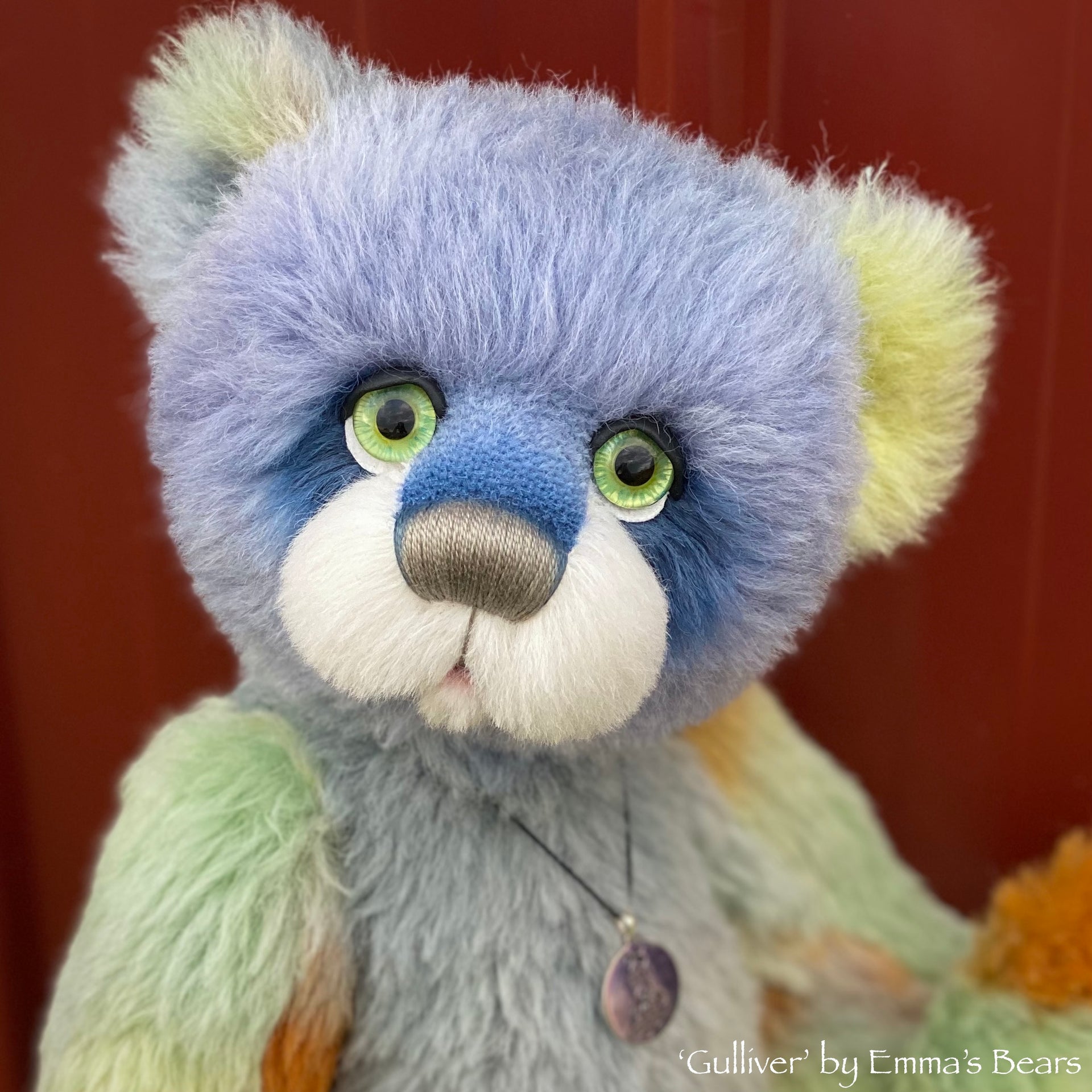 Gulliver - 16" SPECIAL 25th Anniversary Collection Hand-dyed mohair Artist Bear by Emmas Bears - OOAK