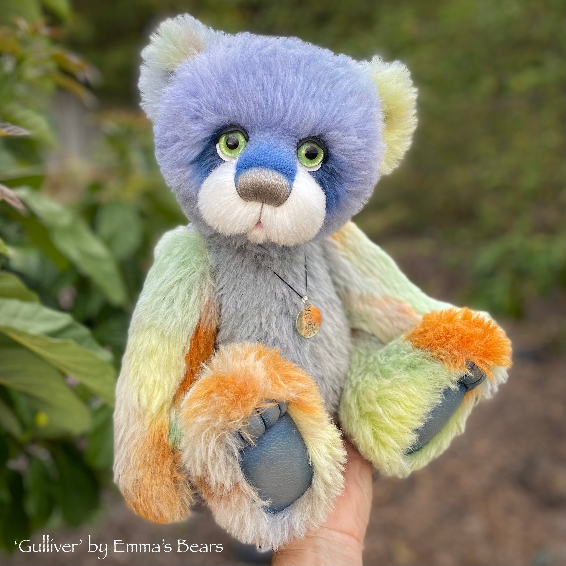 Gulliver - 16" SPECIAL 25th Anniversary Collection Hand-dyed mohair Artist Bear by Emmas Bears - OOAK