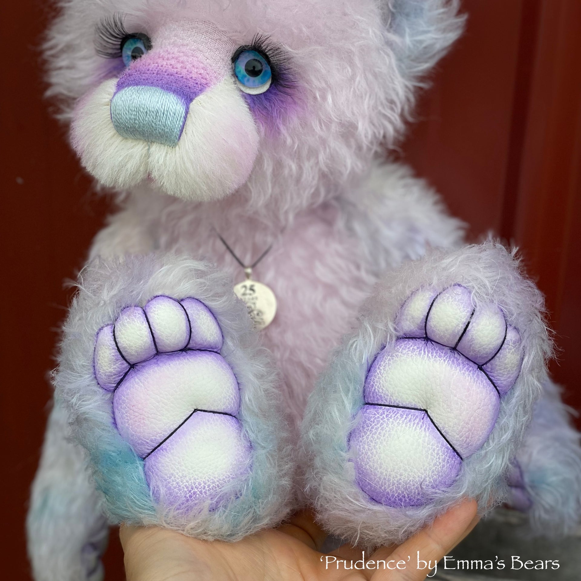 Prudence - 16" SPECIAL 25th Anniversary Collection Hand-dyed mohair Artist Bear by Emmas Bears - OOAK