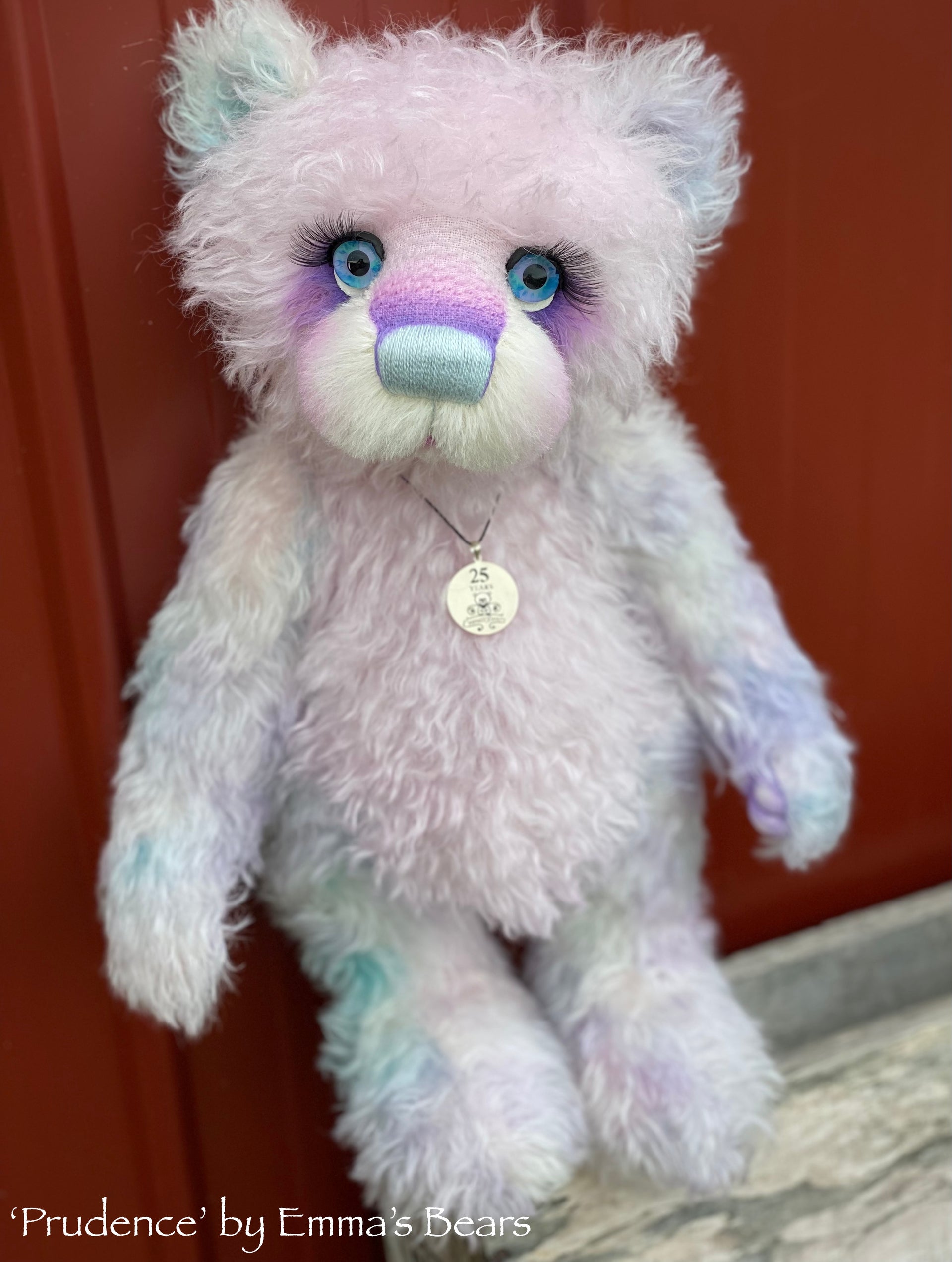 Prudence - 16" SPECIAL 25th Anniversary Collection Hand-dyed mohair Artist Bear by Emmas Bears - OOAK