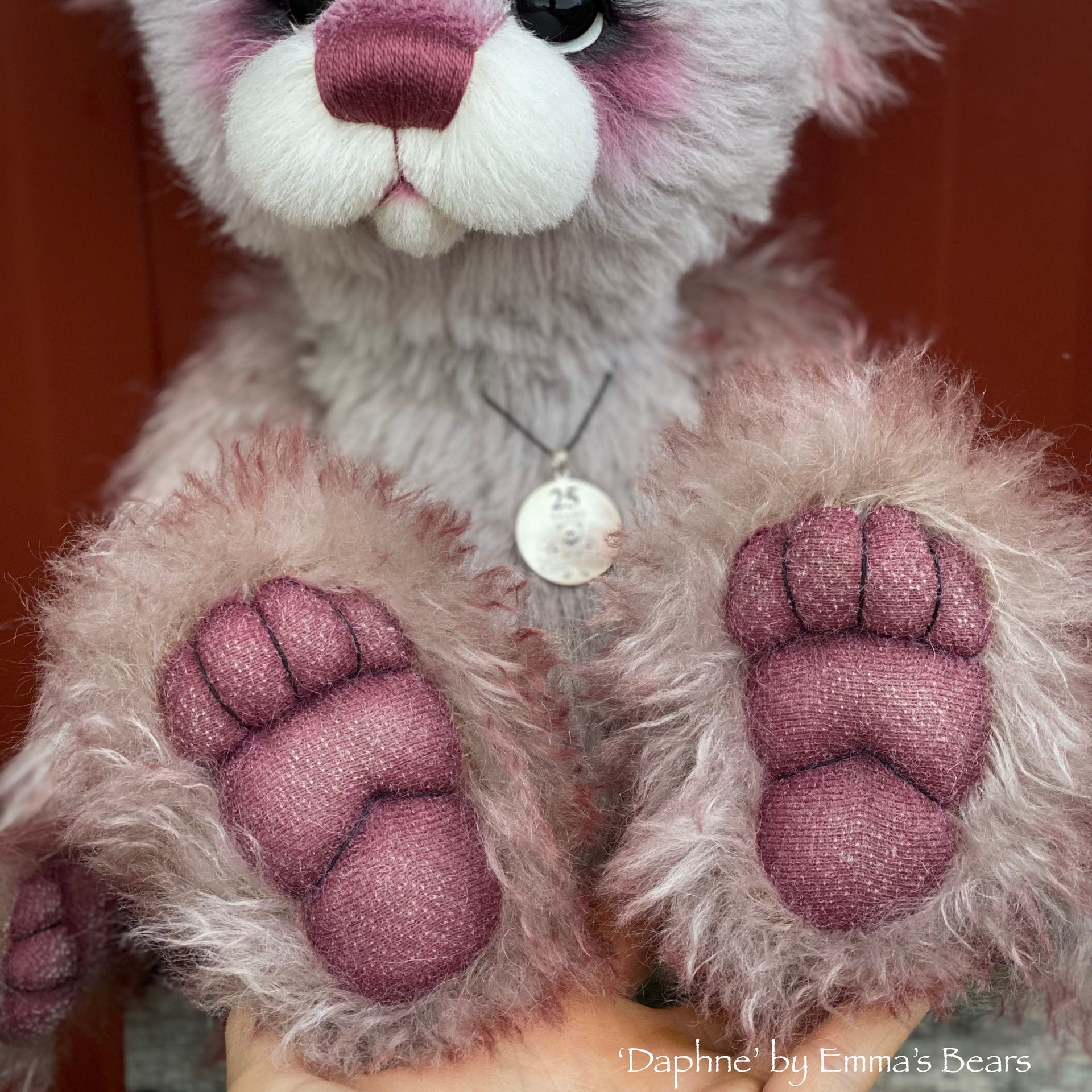 Daphne - 16" SPECIAL 25th Anniversary Collection Hand-dyed mohair Artist Bear by Emmas Bears - OOAK