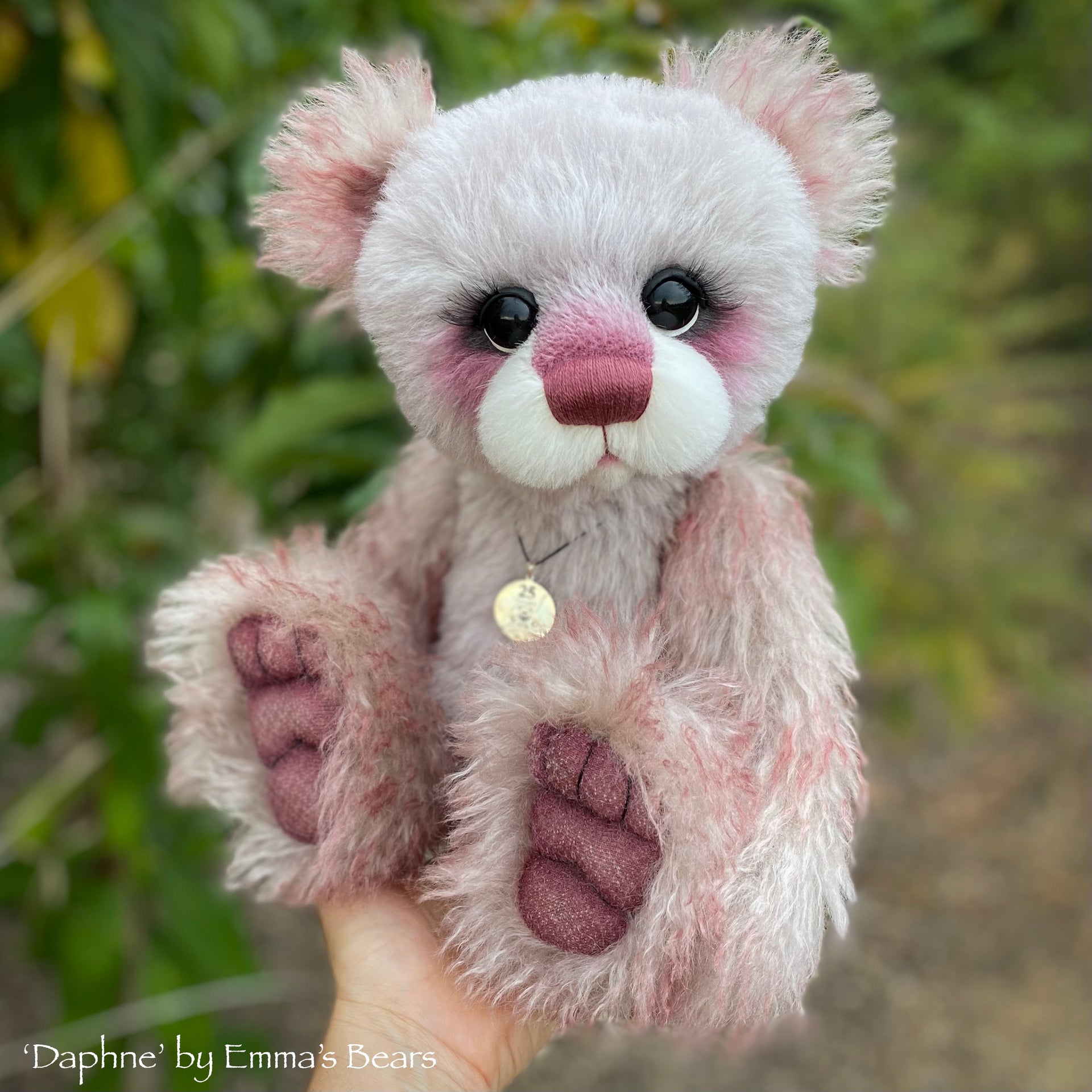 Daphne - 16" SPECIAL 25th Anniversary Collection Hand-dyed mohair Artist Bear by Emmas Bears - OOAK