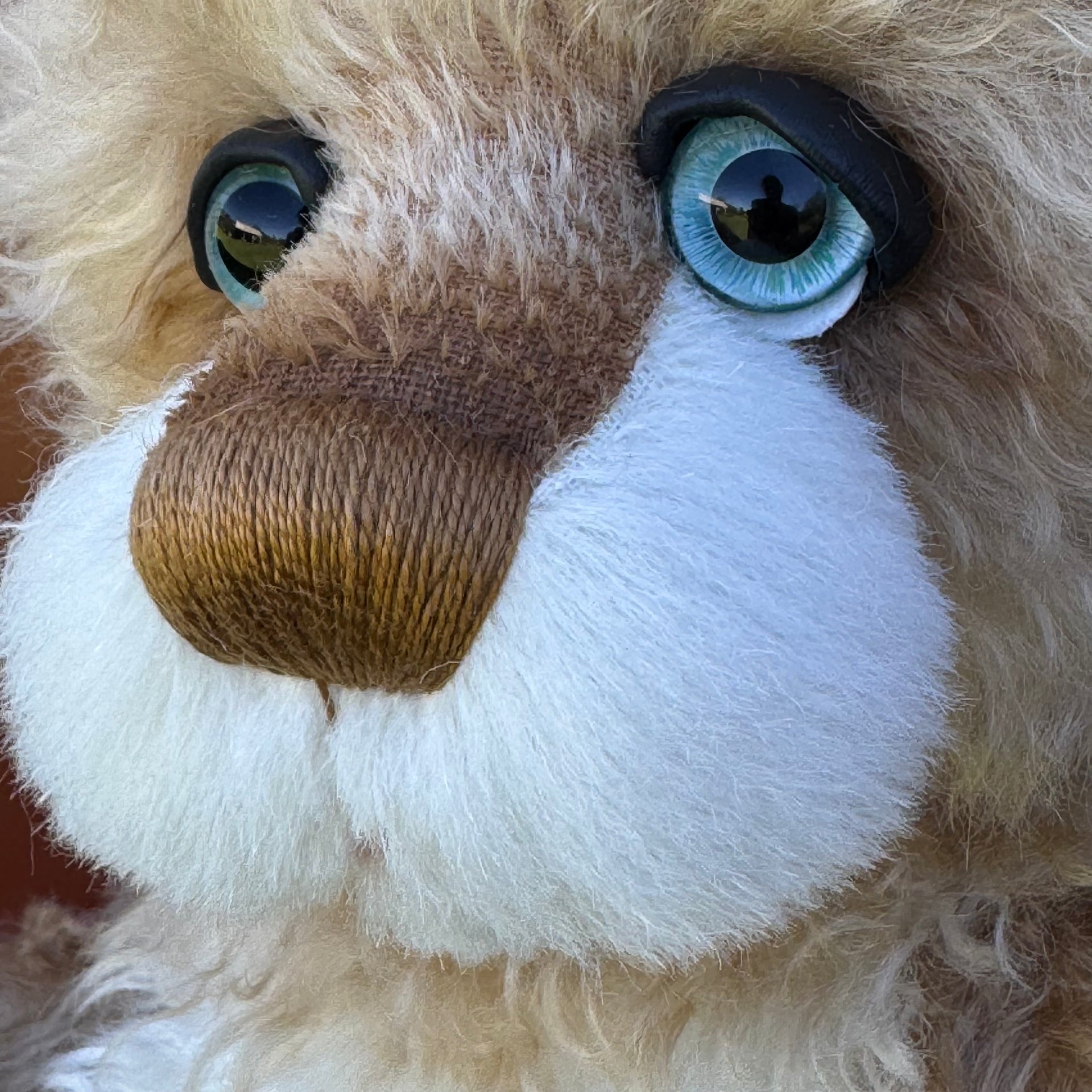 Benjamin Bilby - 17" Blonde Mohair EASTER Artist Bear by Emma's Bears - OOAK