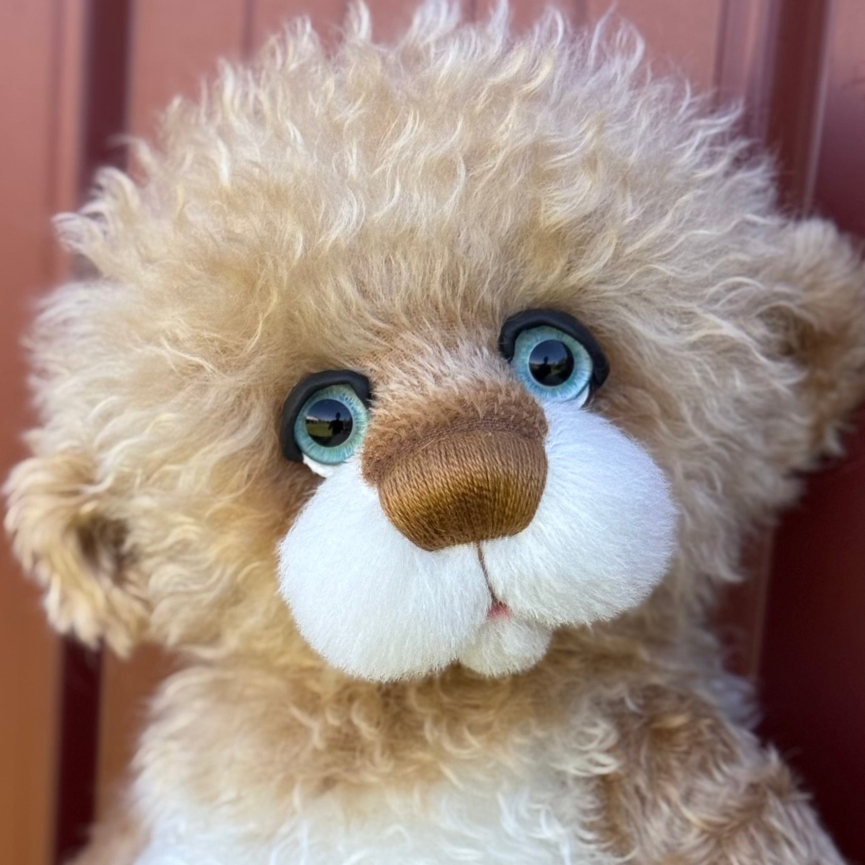 Benjamin Bilby - 17" Blonde Mohair EASTER Artist Bear by Emma's Bears - OOAK