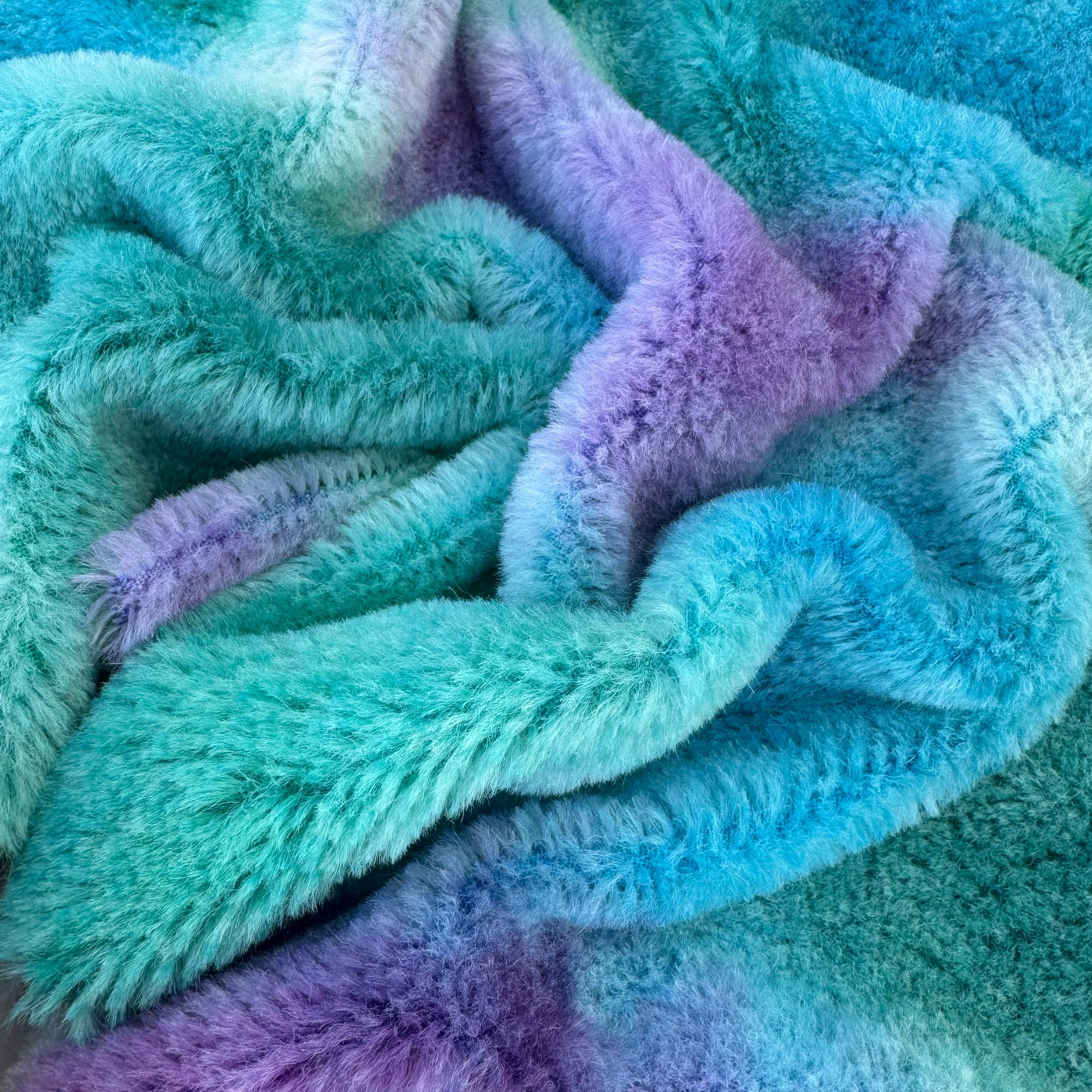 10mm Alpaca - Hand Dyed Fairyland - Fat 1/8m - APR066
