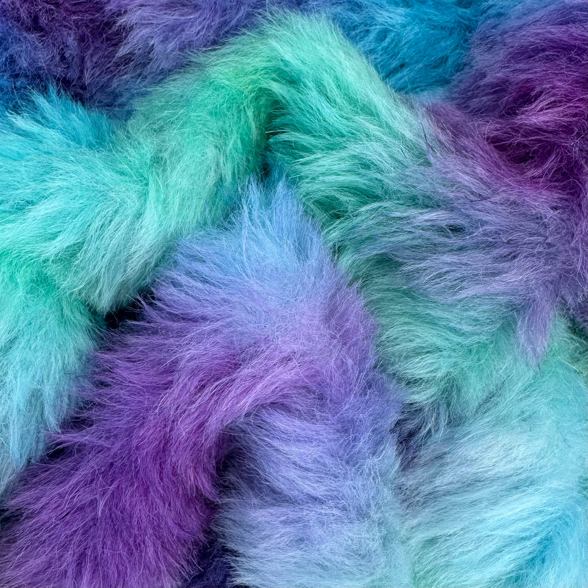 Long Alpaca - Hand Dyed Fairyland - Fat 1/8m - APR068