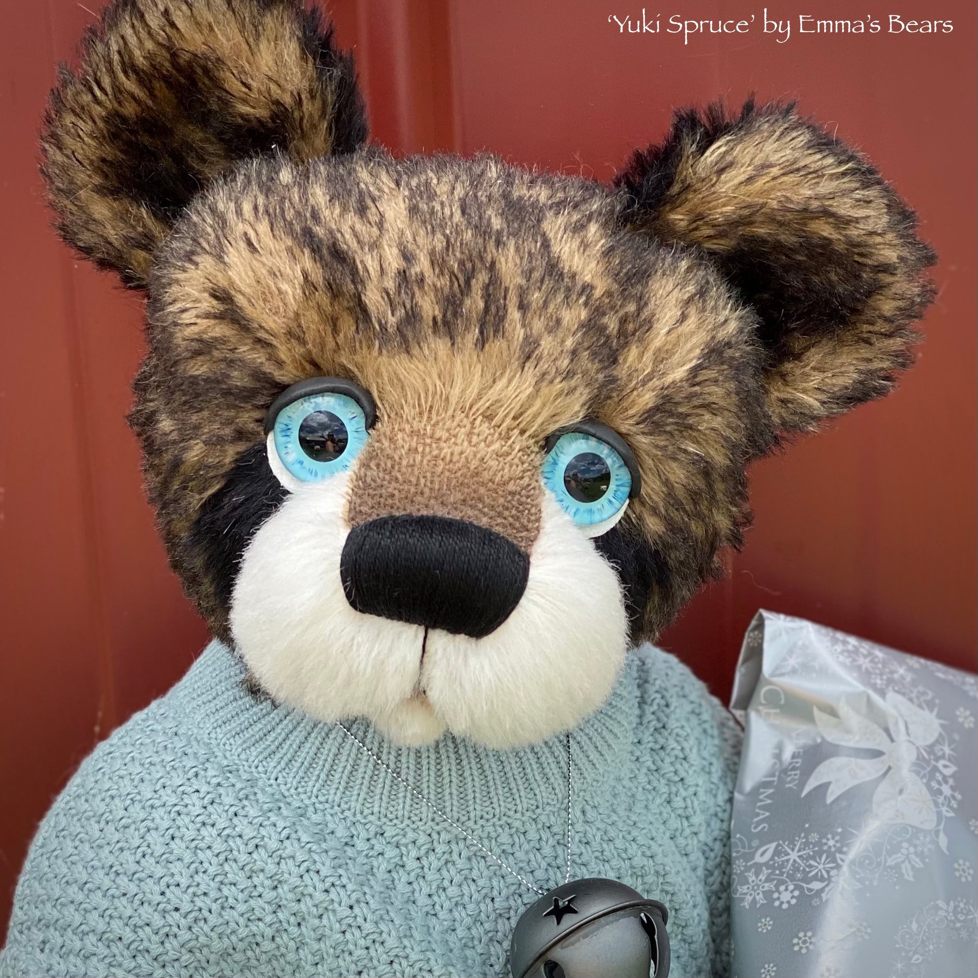 Yuki Spruce - 22" Christmas 2023 Artist Bear by Emma's Bears - OOAK