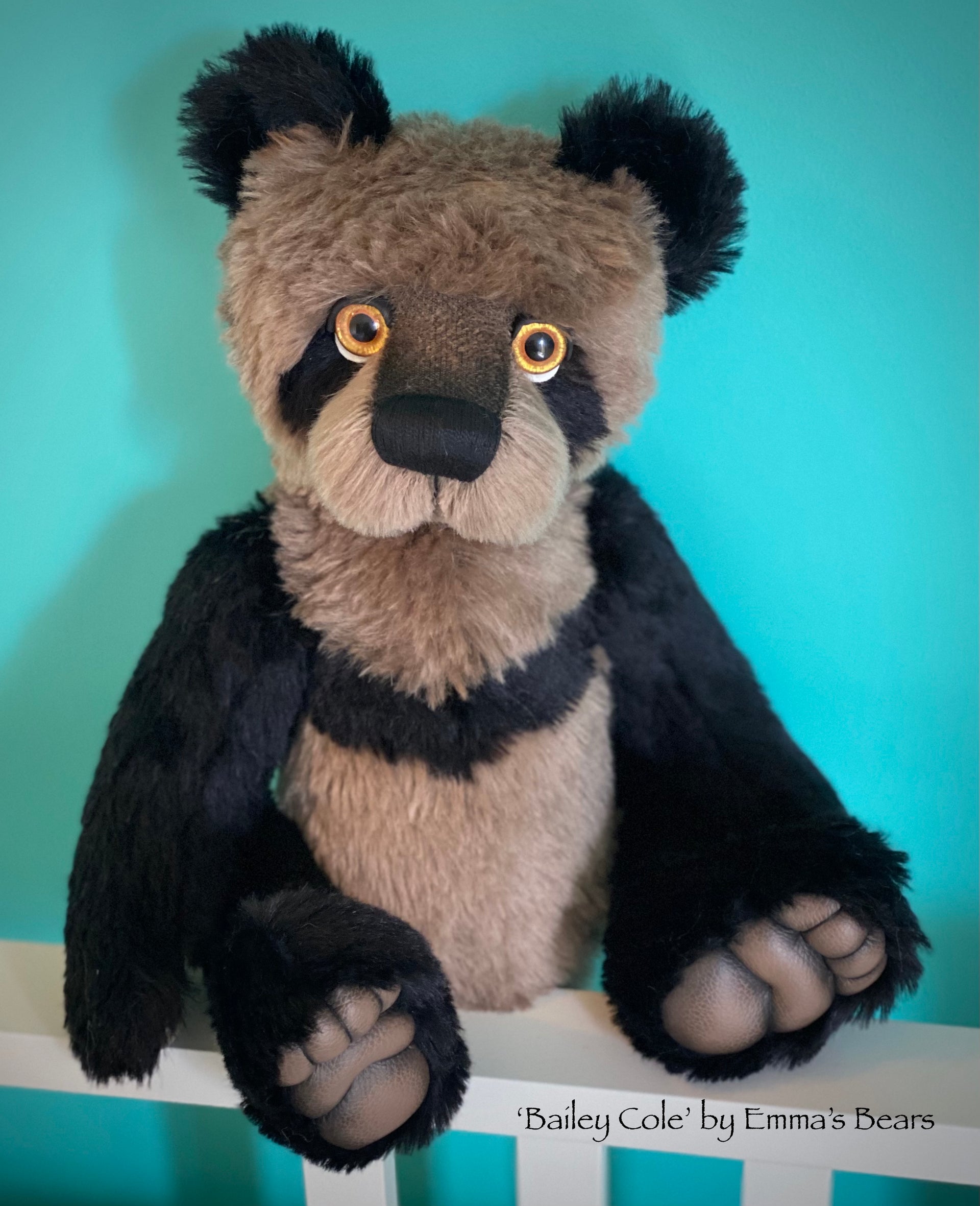 Bailey Cole - 18" Christmas 2023 Artist Bear by Emma's Bears - OOAK