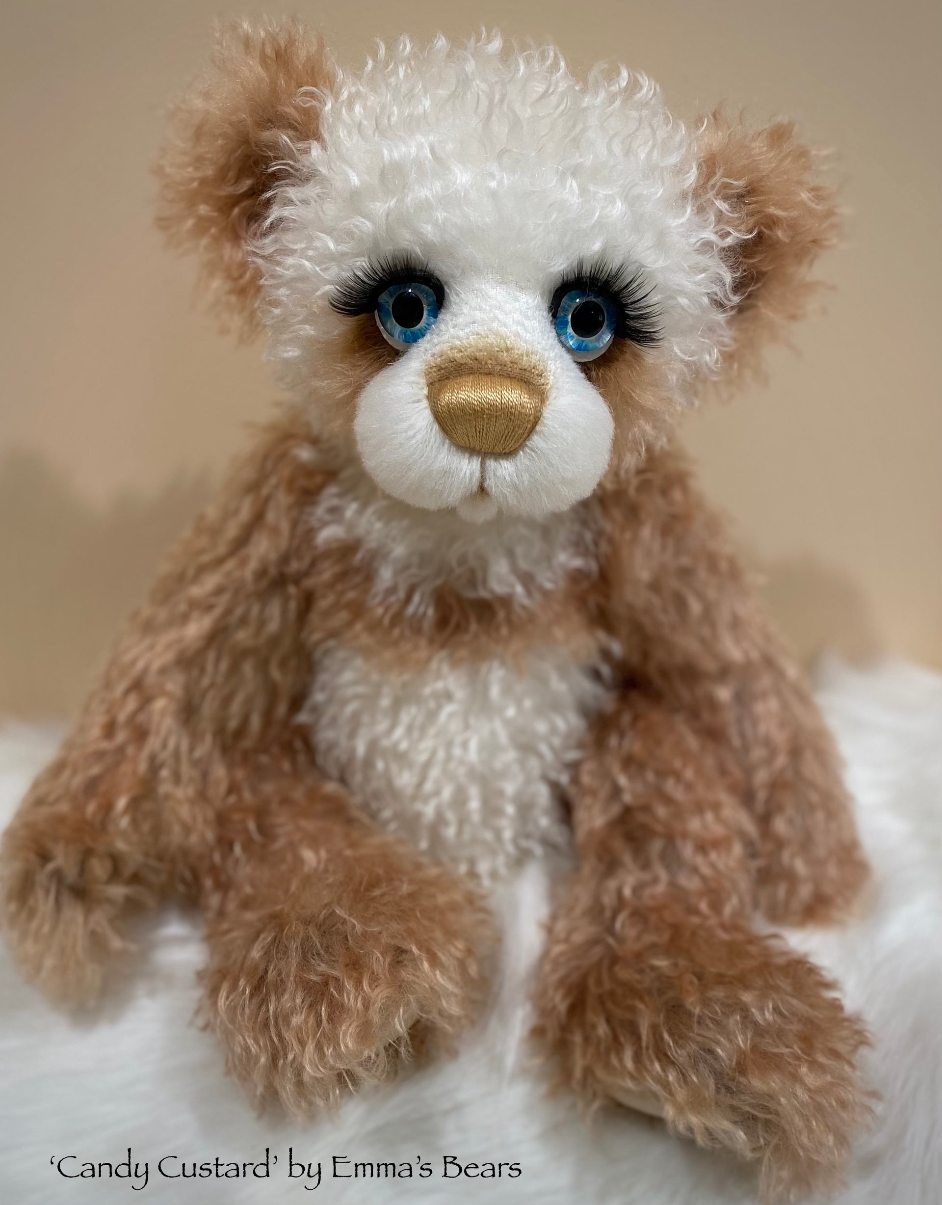 Candy Custard - 21" Christmas 2023 Artist Bear by Emma's Bears - OOAK