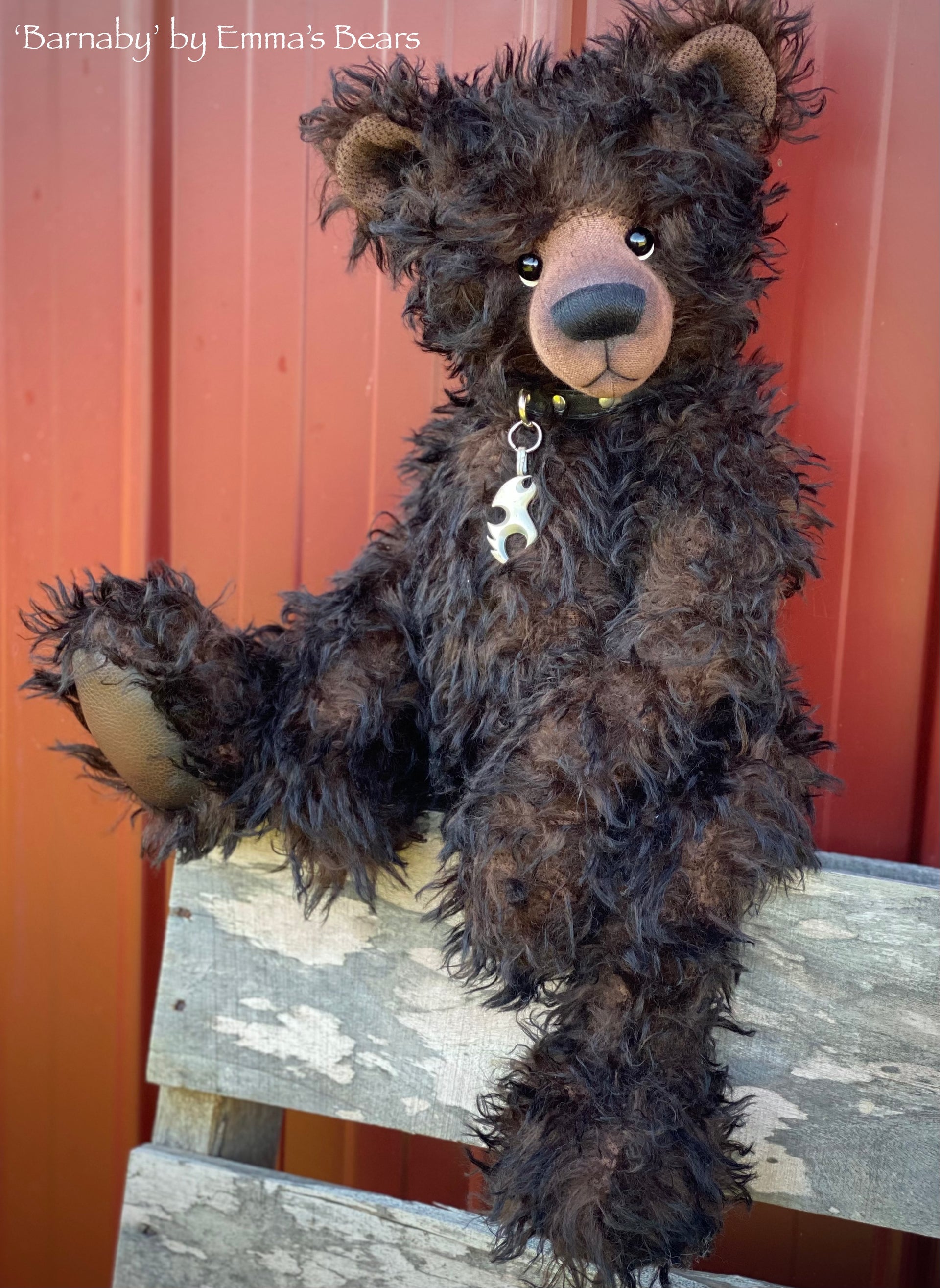 Barnaby - 20" mohair artist bear by Emmas Bears - OOAK