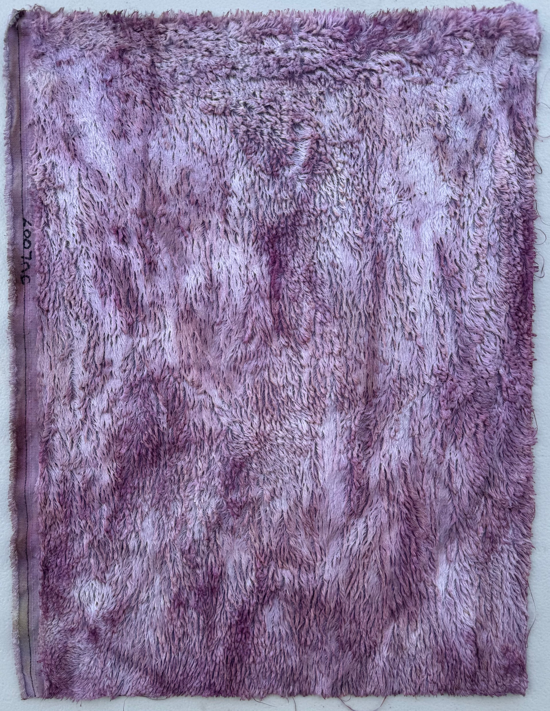 Standard Viscose - Hand Dyed Dusty Mauve Batik - Fat 1/8m - JUL007