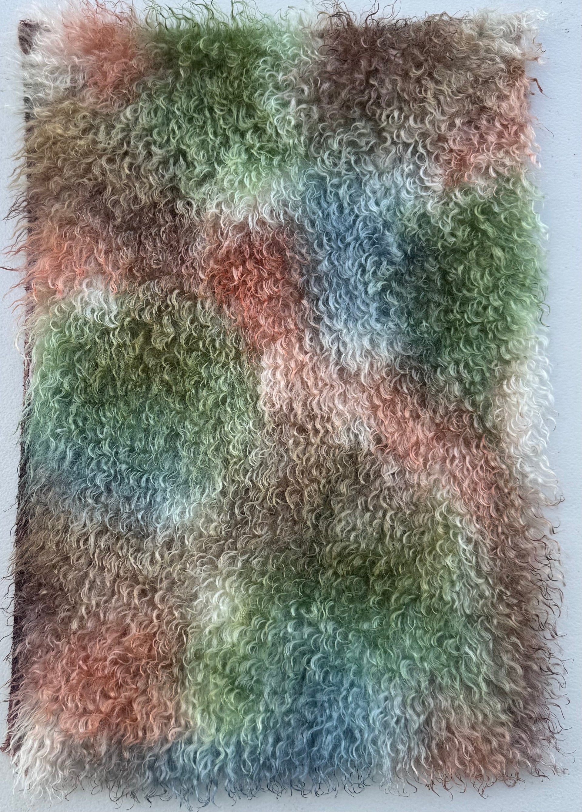 Curlylocks Mohair - Hand Dyed Woodlands - Fat 1/8m - JUL028