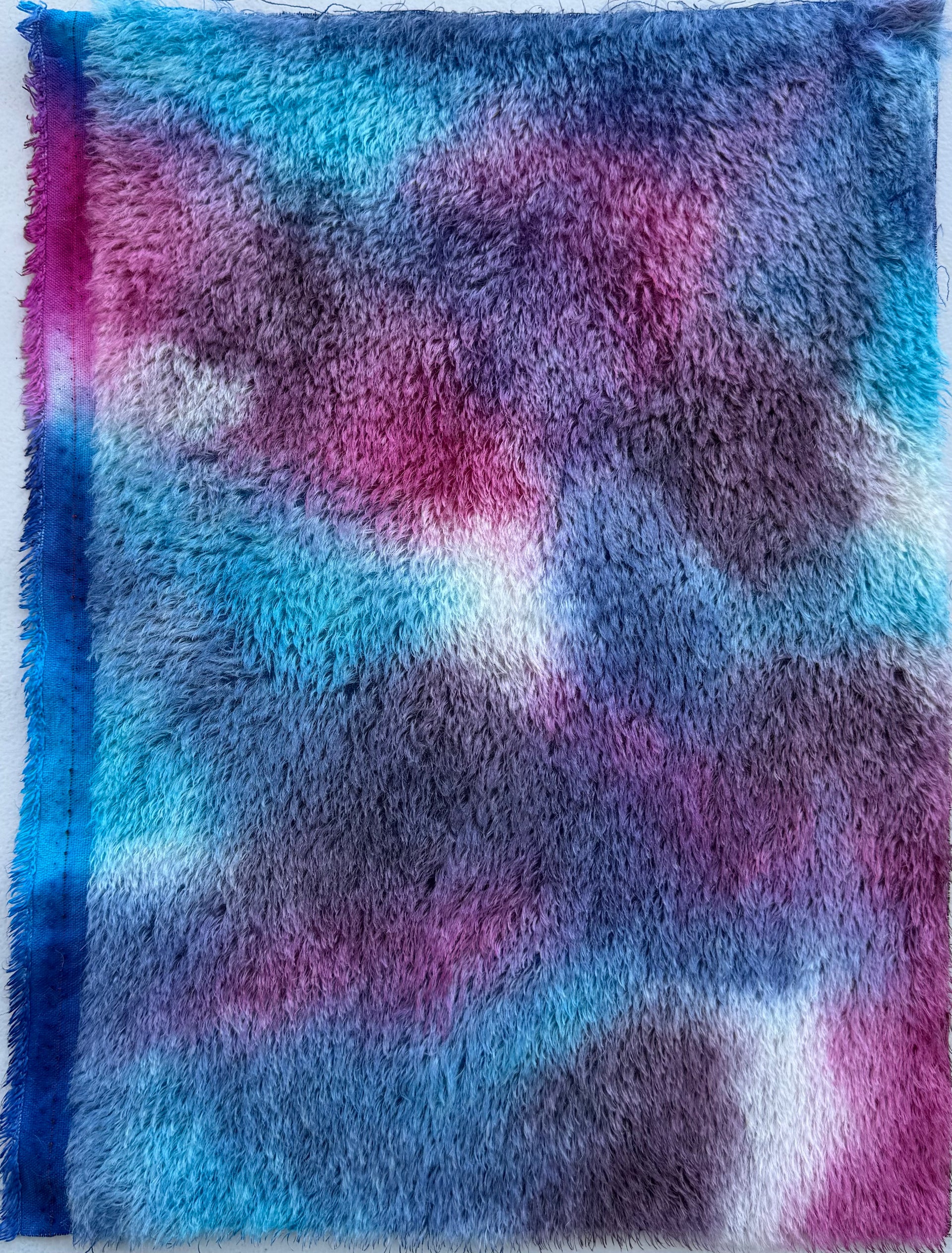 Classic Medium Straight Mohair - Hand Dyed Mixed Berries - Fat 1/8m - JUL062