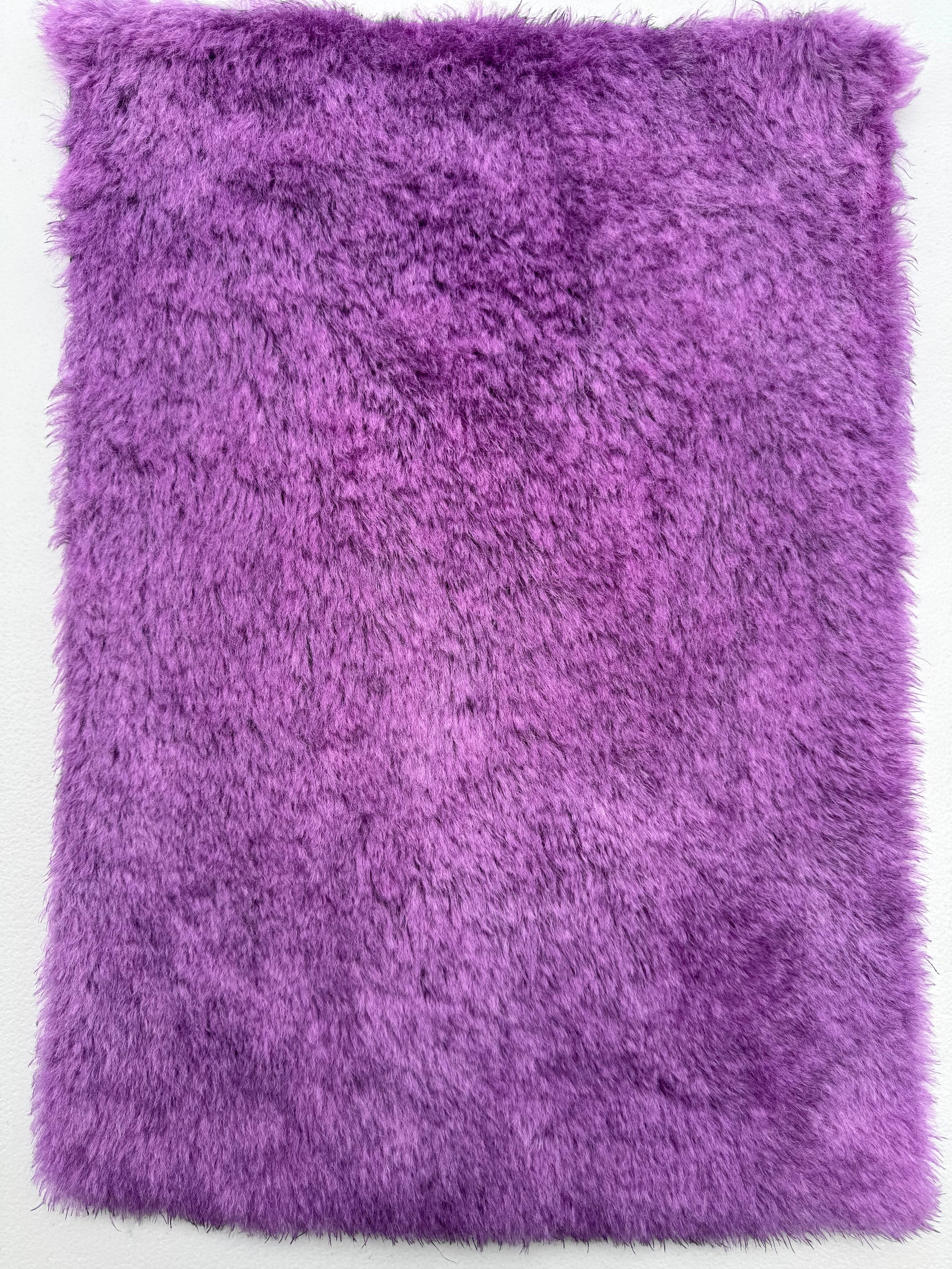 Medium Alpaca - Hand Dyed Violet Grape - Fat 1/8m - JUL094