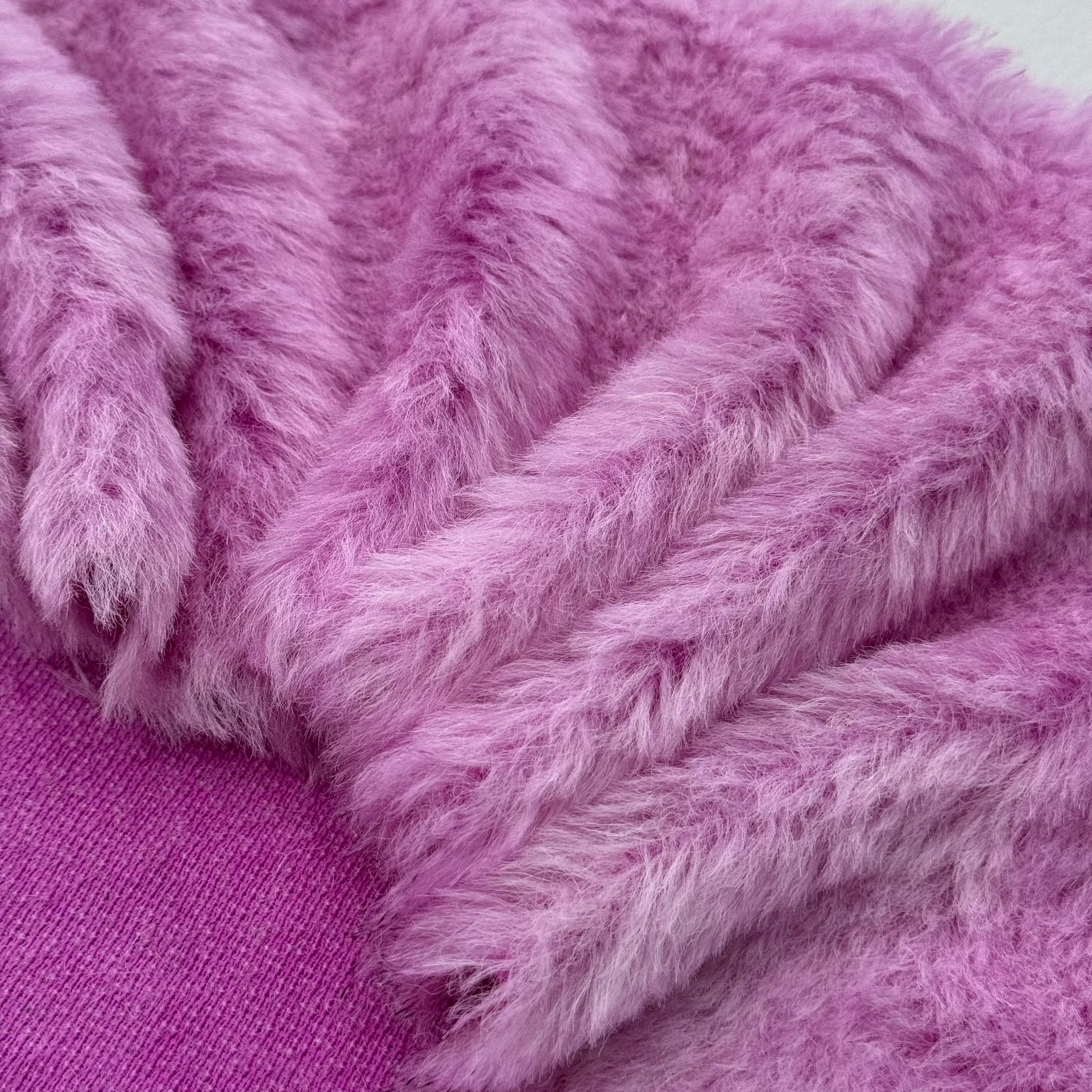 Medium Alpaca - Hand Dyed Candy Pink - Fat 1/8m - JUL099