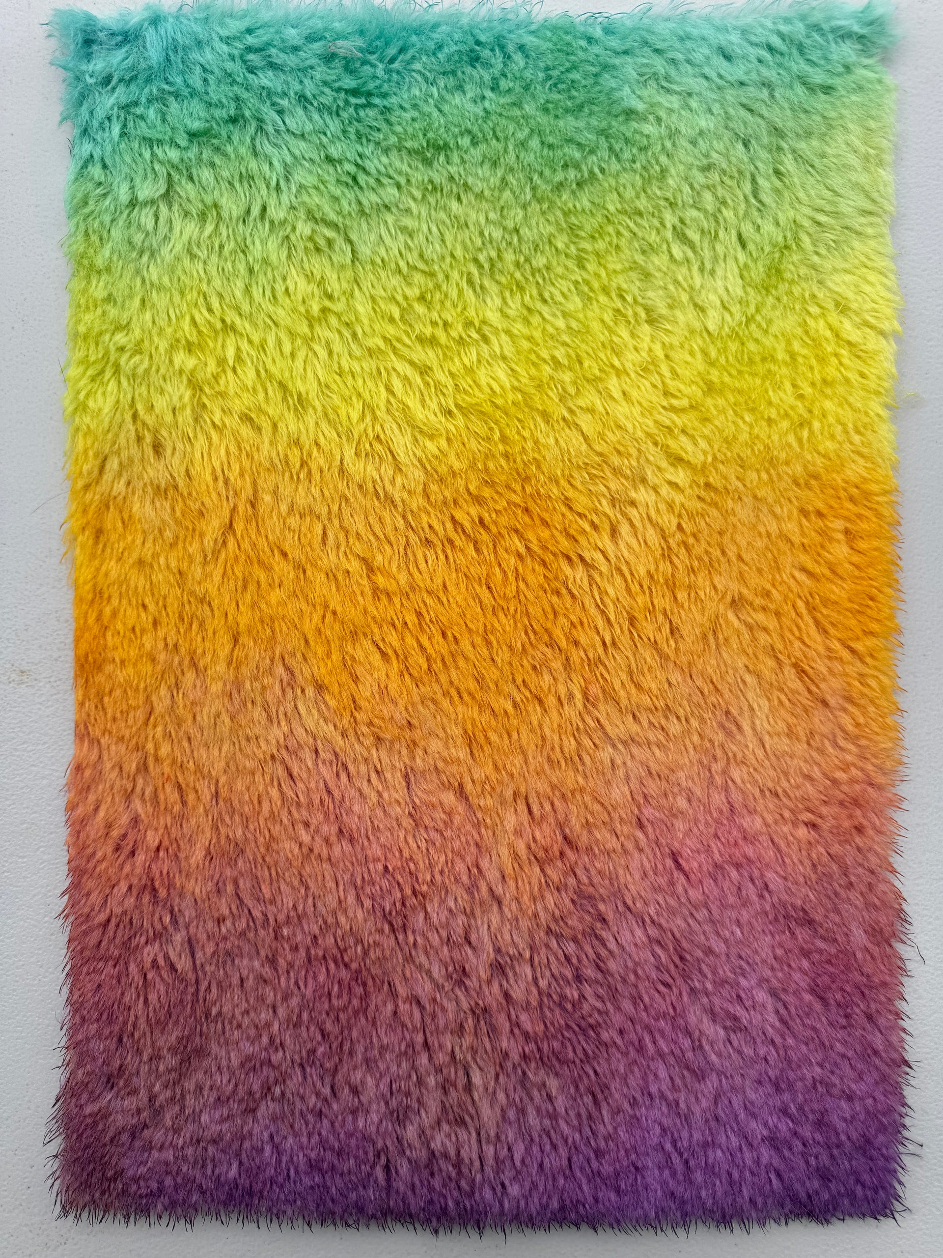 Medium Alpaca - Hand Dyed Sunrise - Fat 1/8m - JUL102