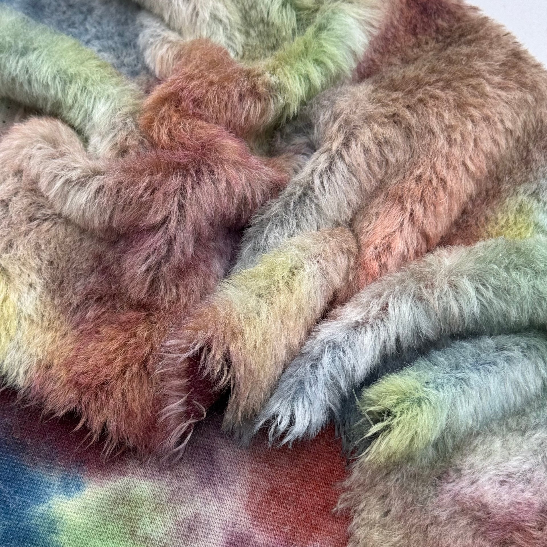 Medium Alpaca - Hand Dyed Autumn - Fat 1/4m - JUL110