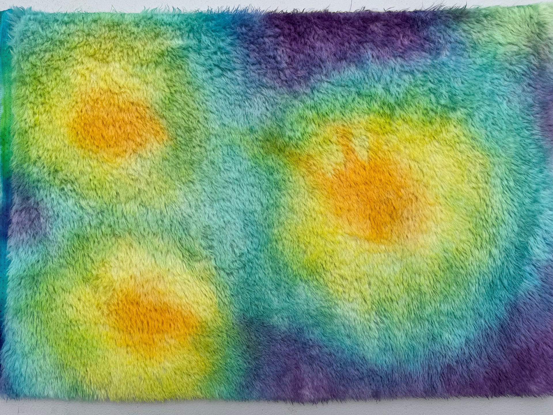 Medium Alpaca - Hand Dyed Summertime - Fat 1/4m - JUL111