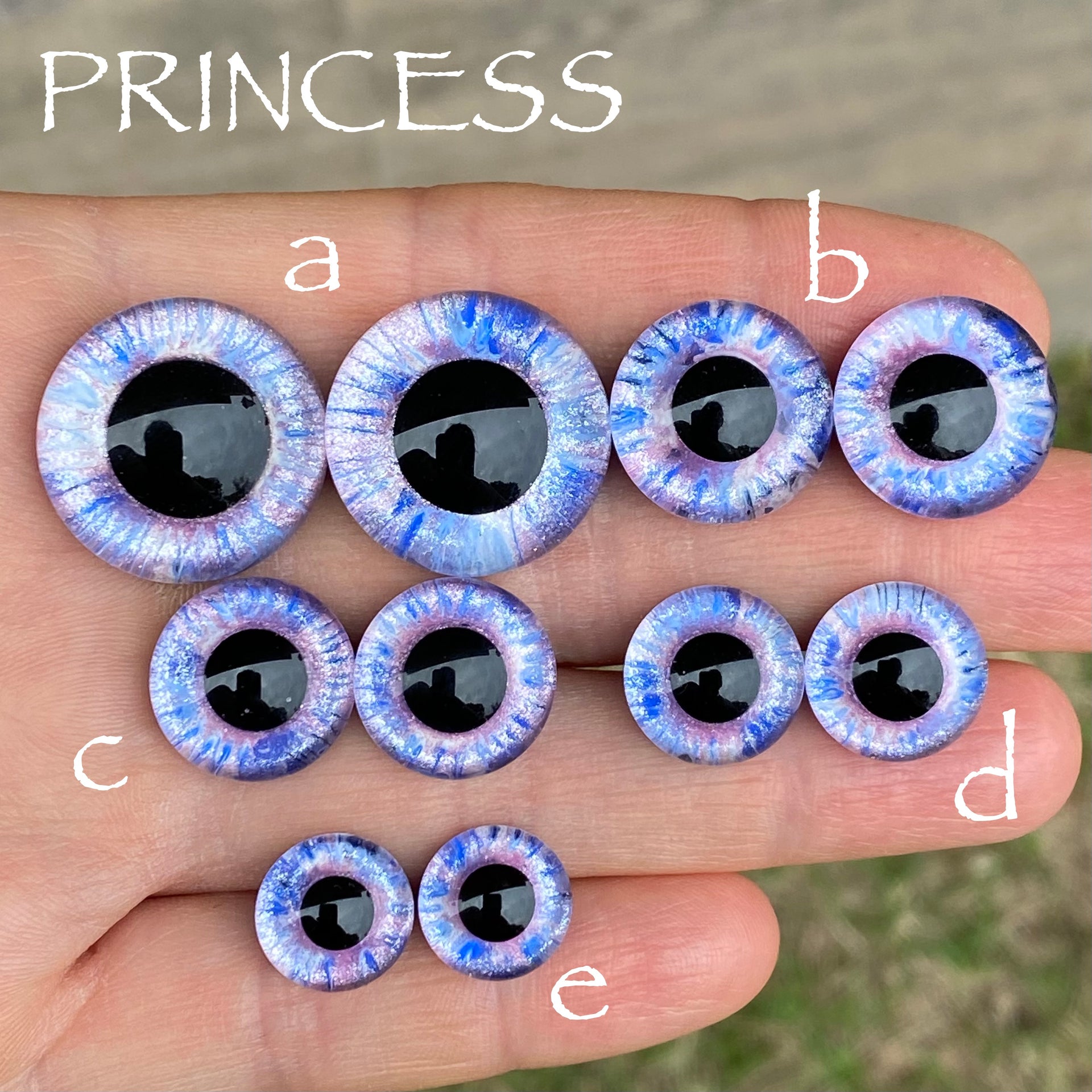 Hand Painted Eyes - Princess