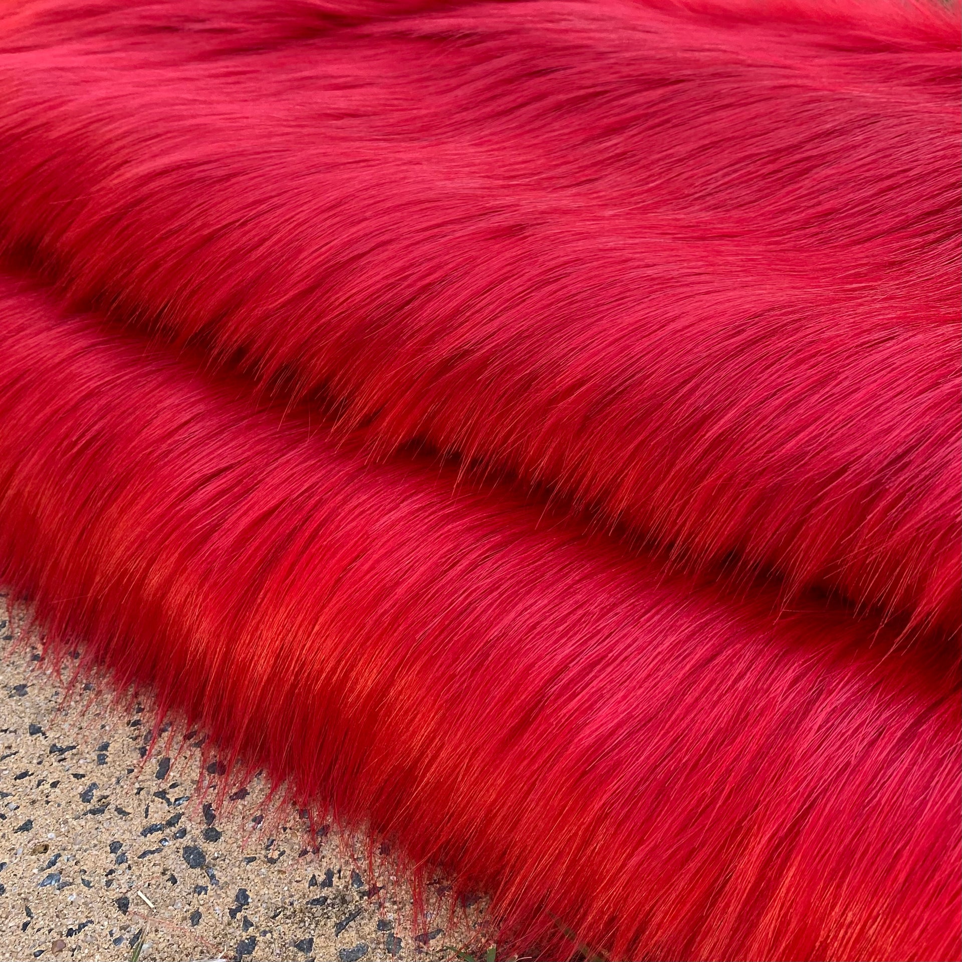 FIRE TRUCK RED - Luxury Faux Fur - 2023 Range