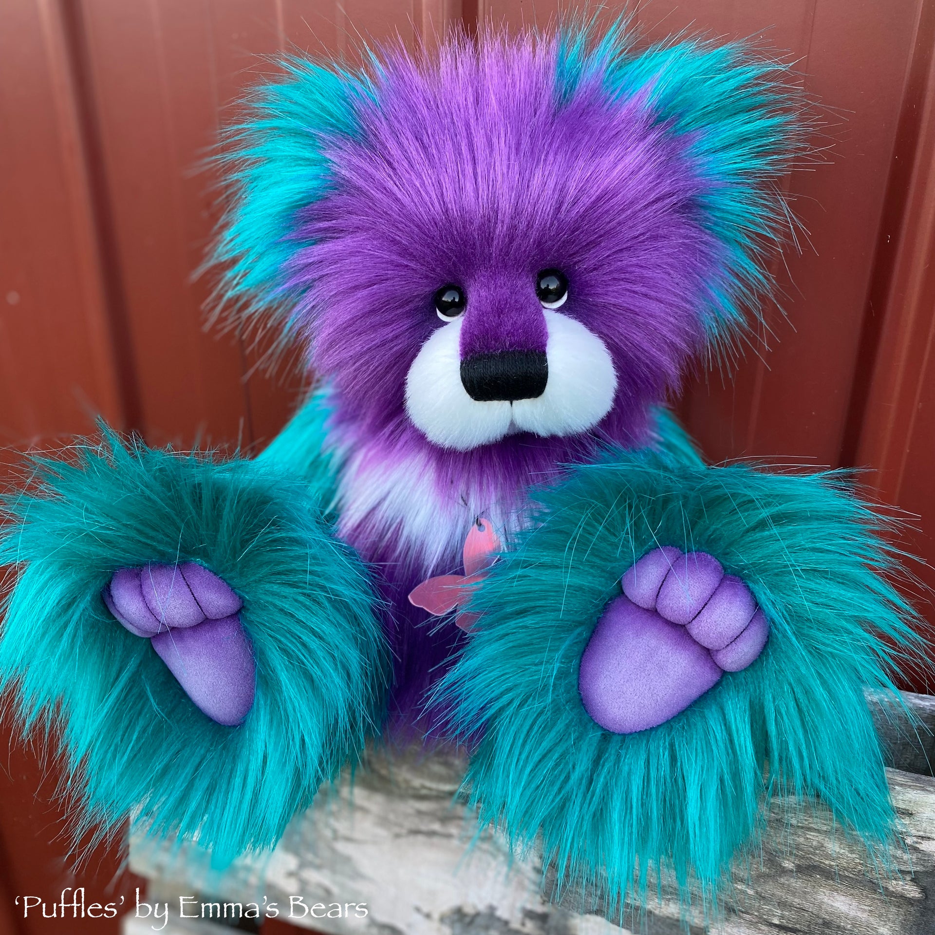 KITS - 15" Puffles faux fur bear