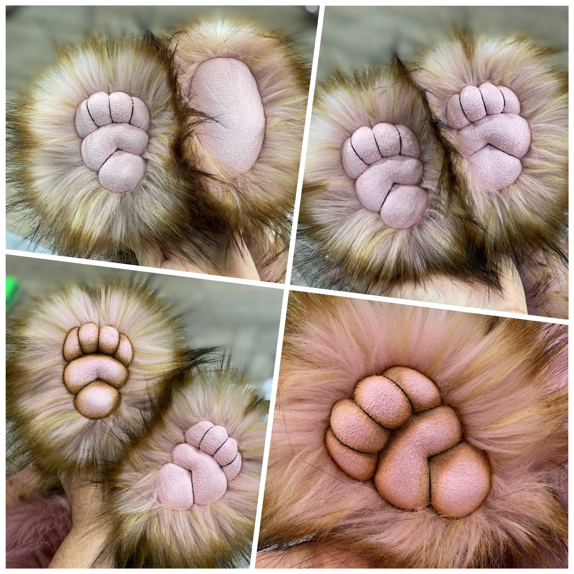 Paw Pad Faux Leather and Suede - 17 colours available