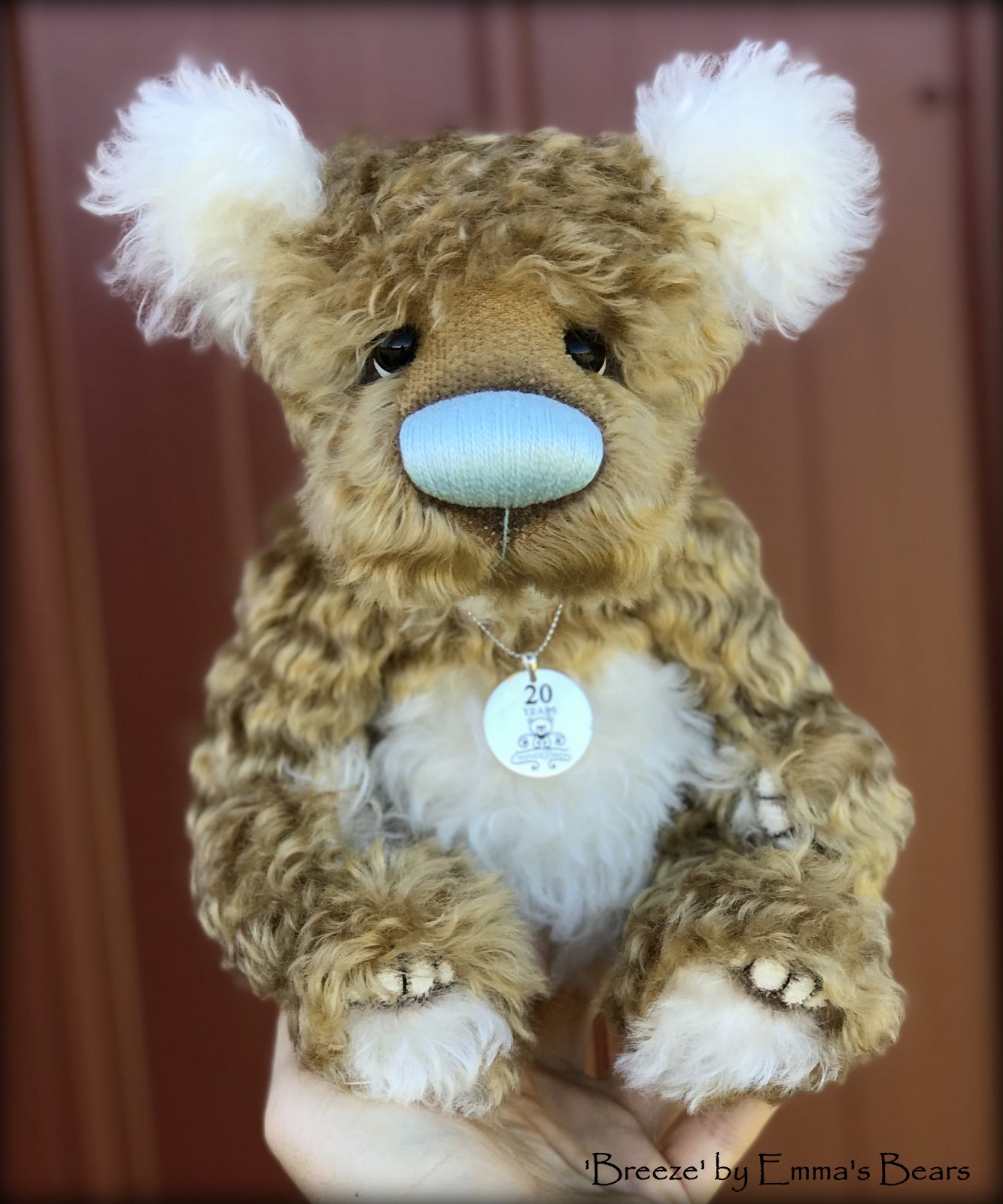 Breeze - 20 Years of Emma's Bears Commemorative Teddy - OOAK in a series