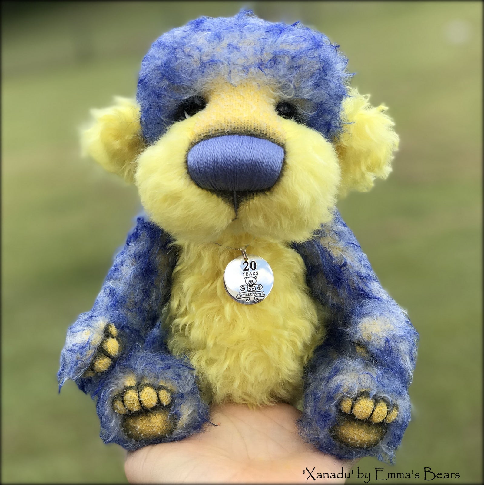 Xanadu - 20 Years of Emma's Bears Commemorative Teddy - OOAK in a series