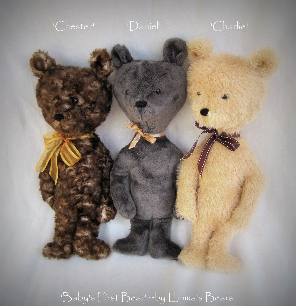 Digital PATTERN - 14" Baby's First Bear - unjointed design