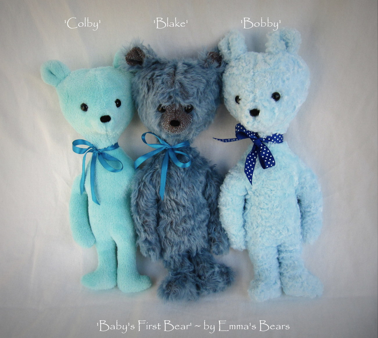 Digital PATTERN - 14" Baby's First Bear - unjointed design
