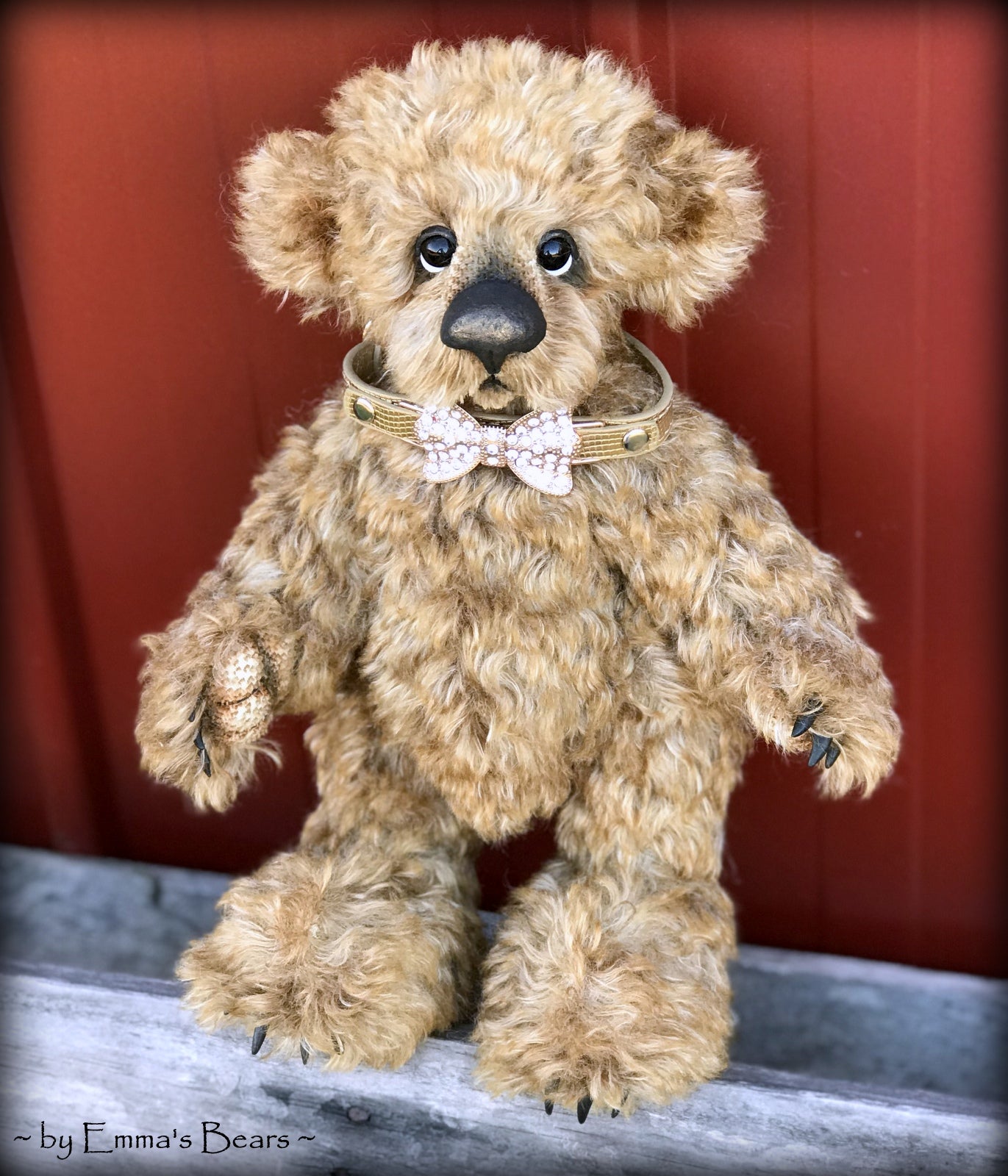 Dior - 11" mohair/viscose Artist Bear by Emma's Bears - OOAK