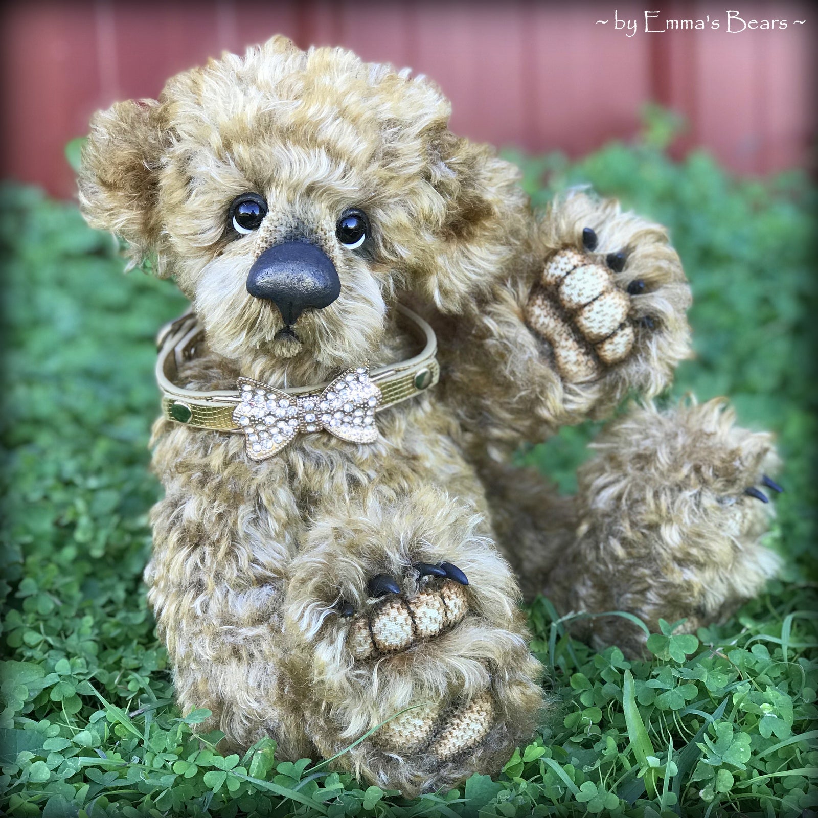 Dior - 11" mohair/viscose Artist Bear by Emma's Bears - OOAK