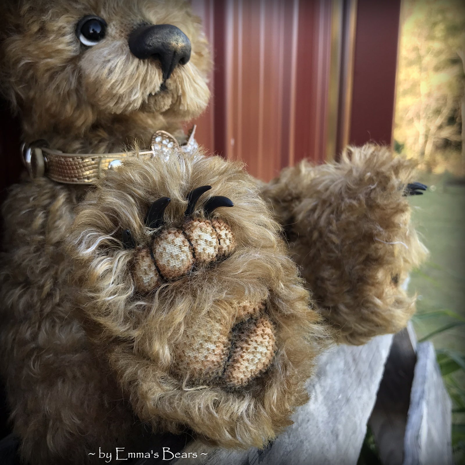 Dior - 11" mohair/viscose Artist Bear by Emma's Bears - OOAK