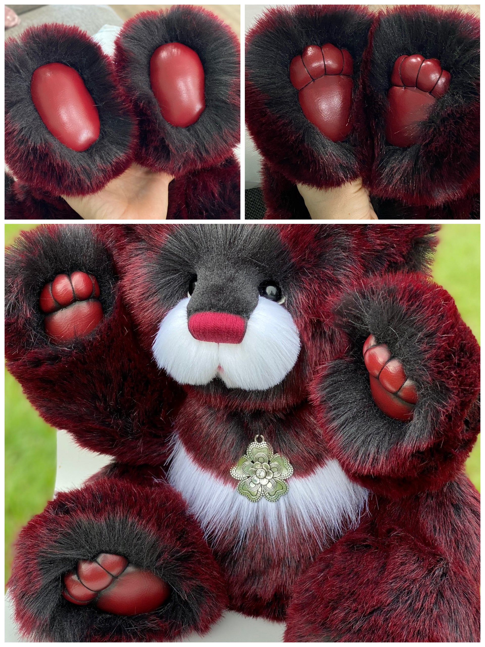 Paw Pad Faux Leather and Suede - 17 colours available