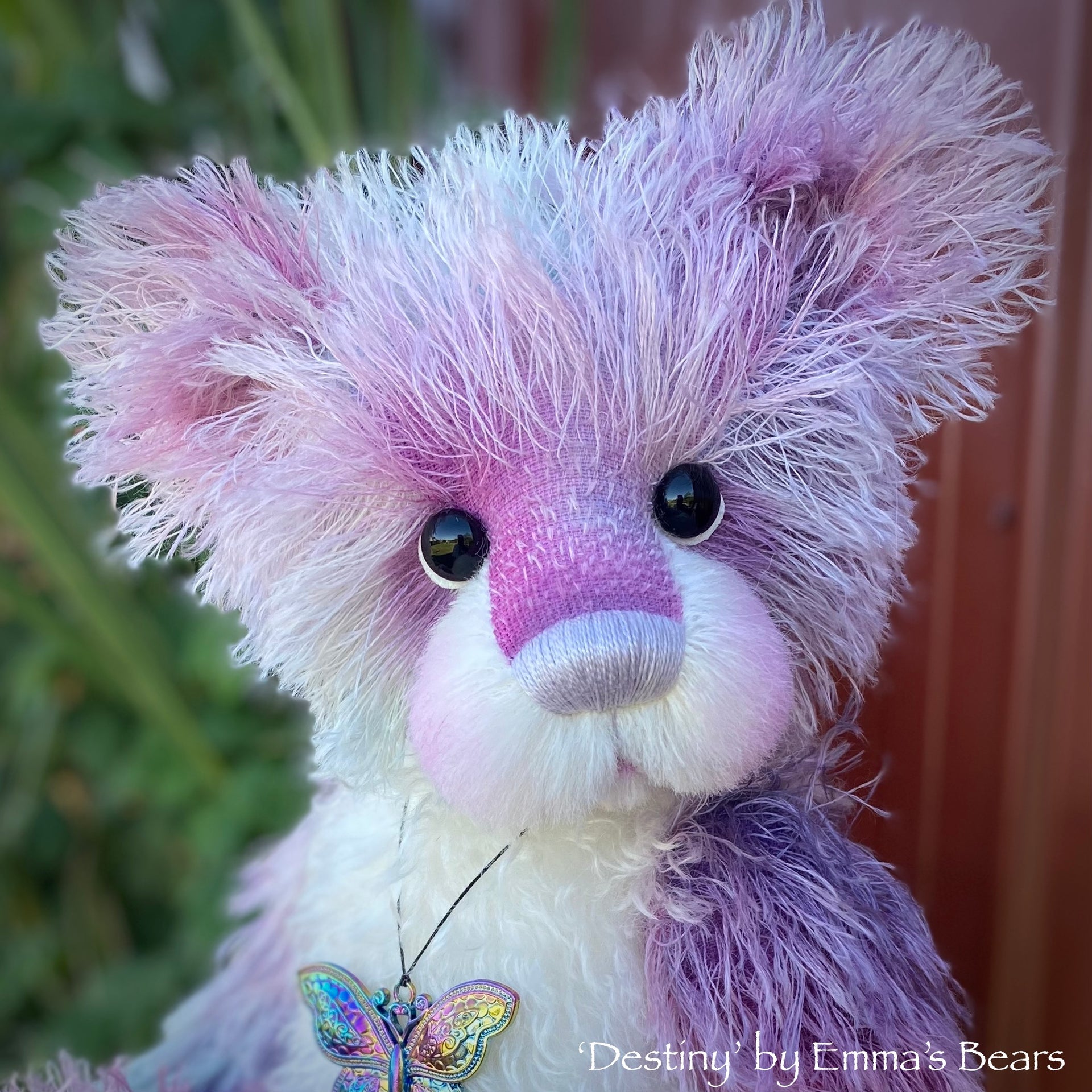 Destiny - 18" Hand-dyed Mohair Artist Bear by Emmas Bears - OOAK