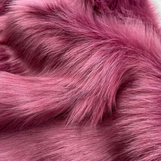 Dusky Rose - Luxury Heavy Pile Faux Fur - Late 2022 Range