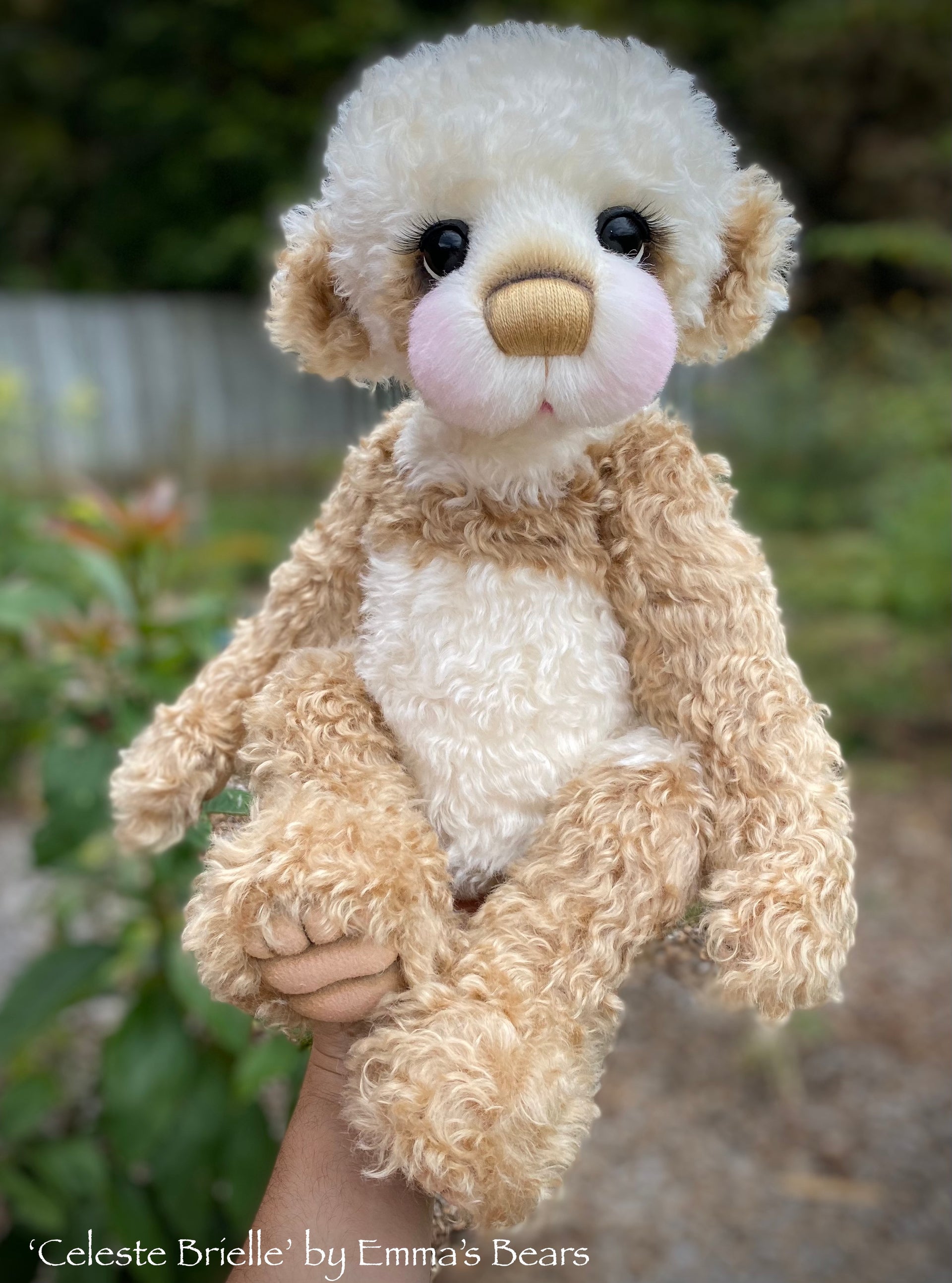 Celeste Brielle - 21" Mohair Toddler Artist Bear by Emma's Bears - OOAK