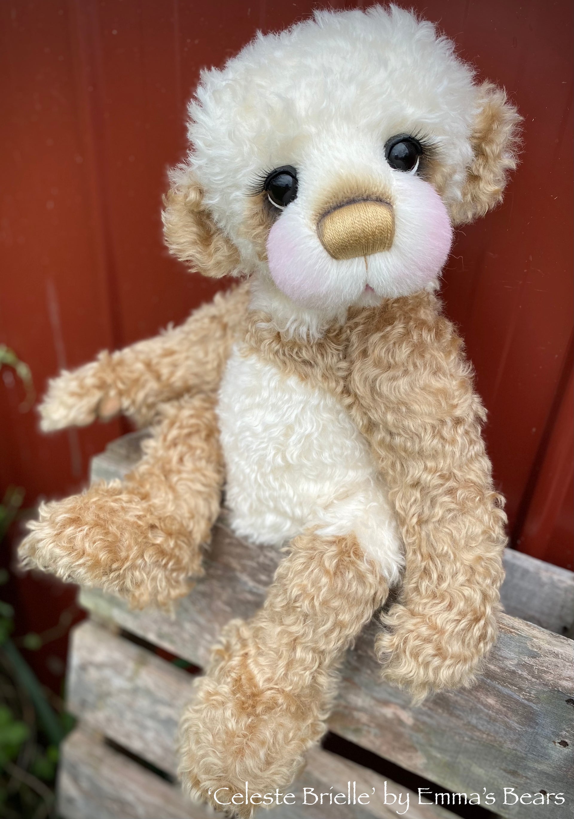 Celeste Brielle - 21" Mohair Toddler Artist Bear by Emma's Bears - OOAK