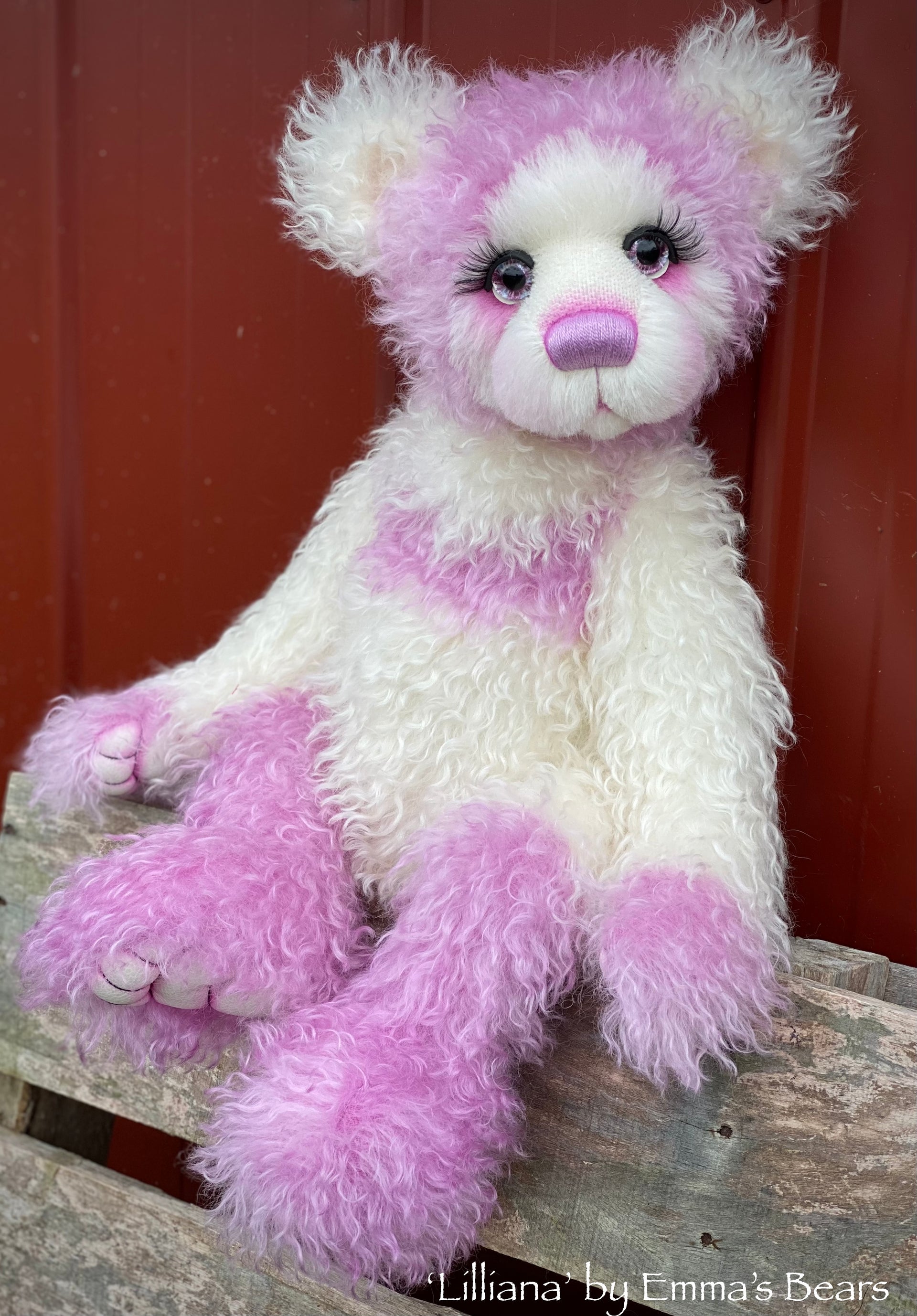 Lilliana - 22" Mohair Toddler Artist Bear by Emma's Bears - OOAK