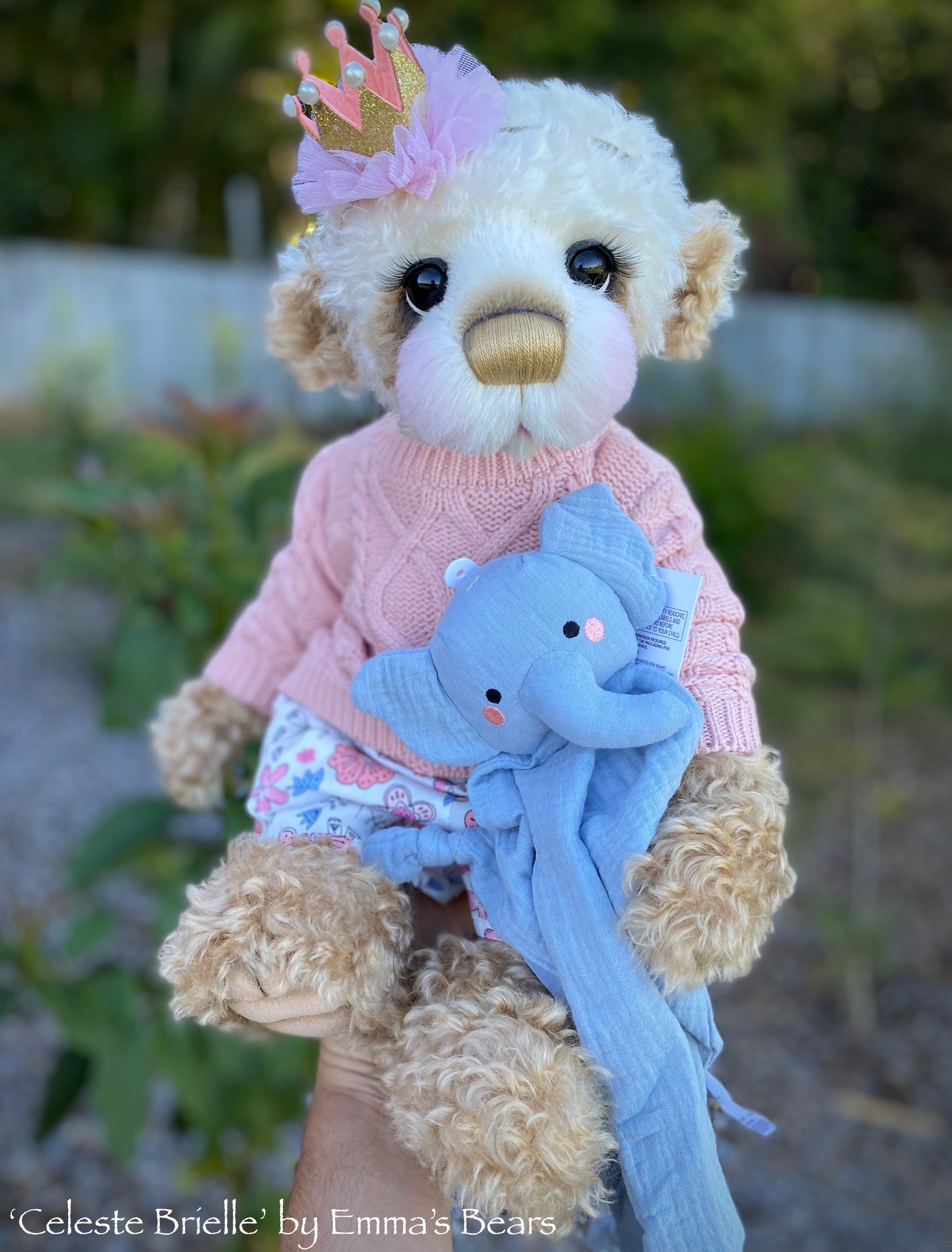 Celeste Brielle - 21" Mohair Toddler Artist Bear by Emma's Bears - OOAK