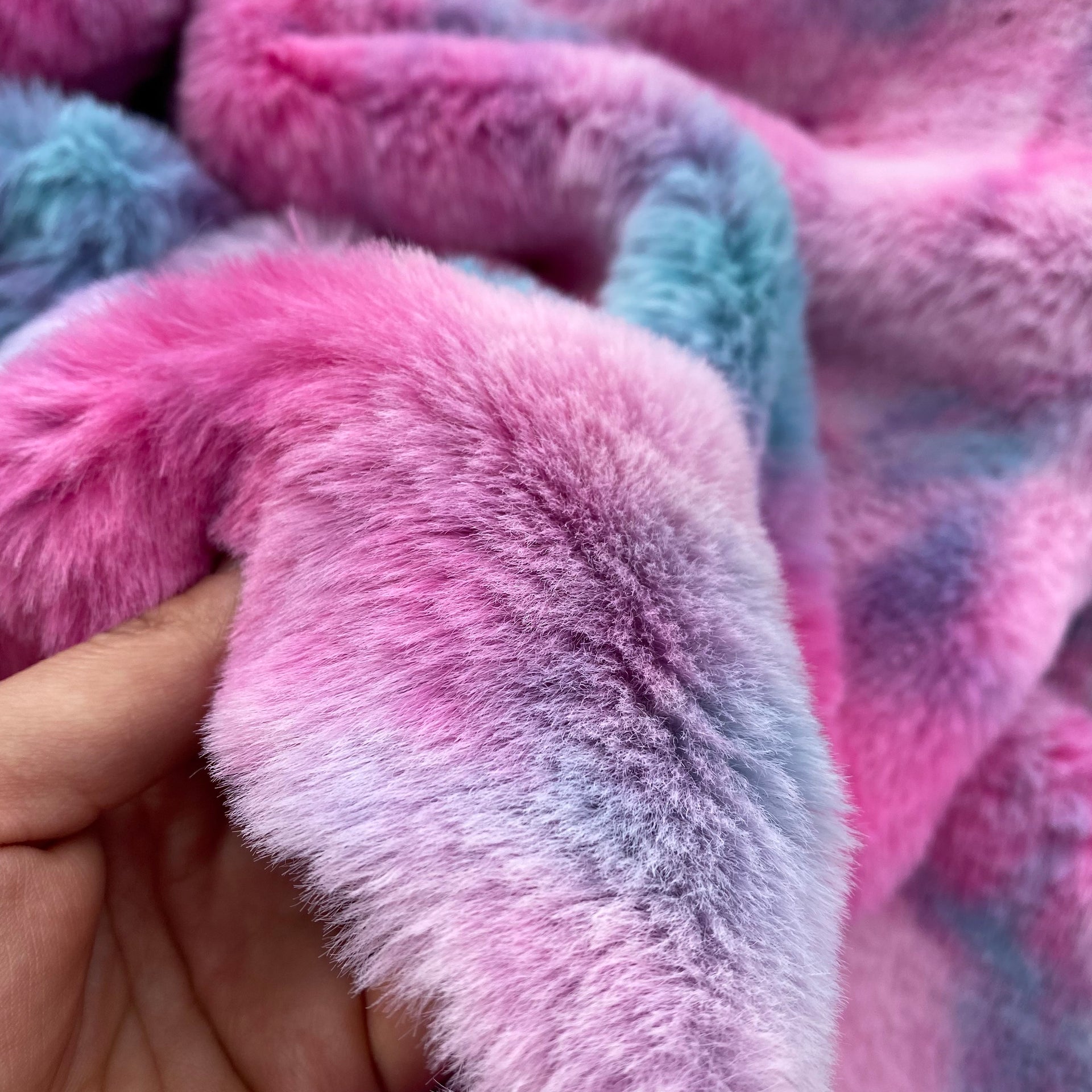 Tie Dye - Luxury Faux Fur - Late 2021 Range