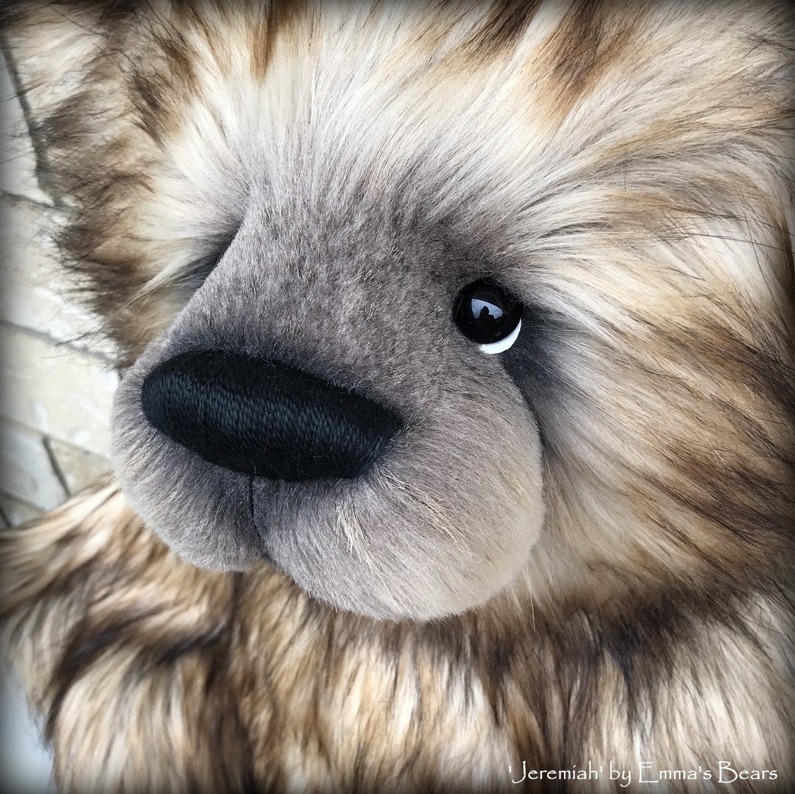 Jeremiah - 28in Deluxe Faux Fur Artist Bear by Emmas Bears - OOAK