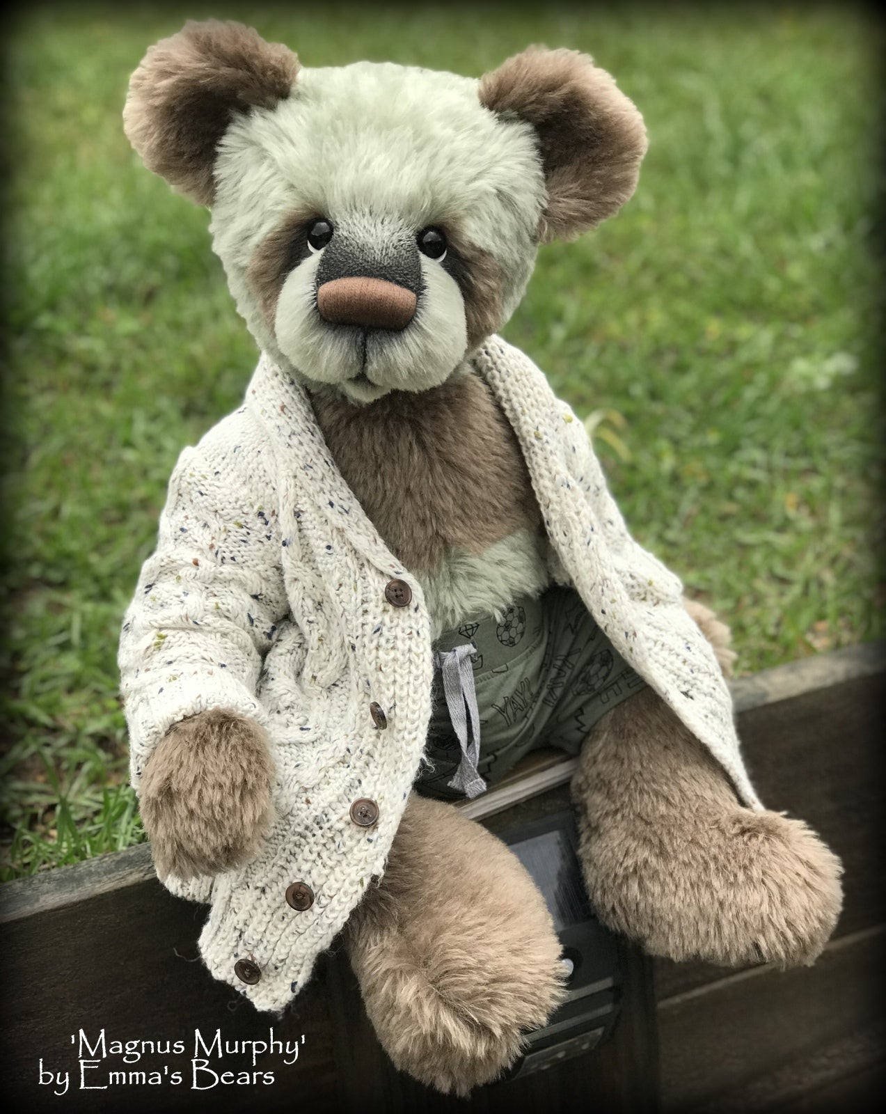 Magnus Murphy - 26" Mohair Artist Bear by Emma's Bears - OOAK